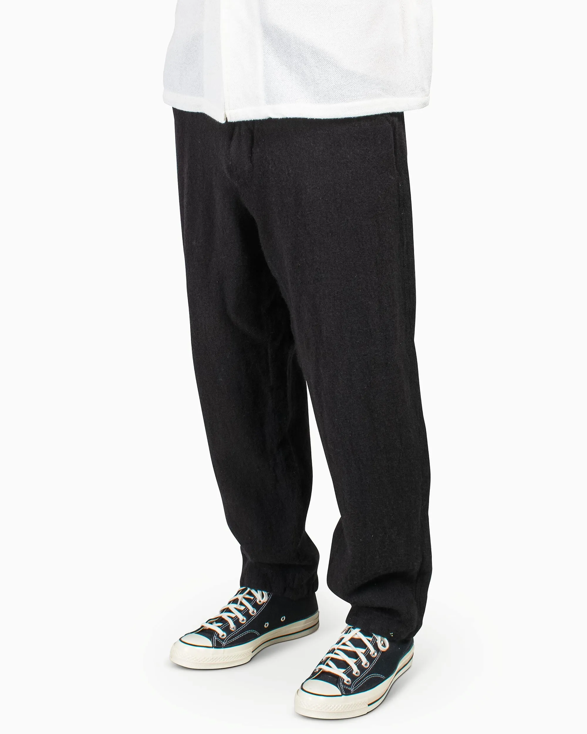 Comme des Garçons SHIRT Boiled Wool Pants Black sold by Lost & Found product image thumbnail 4