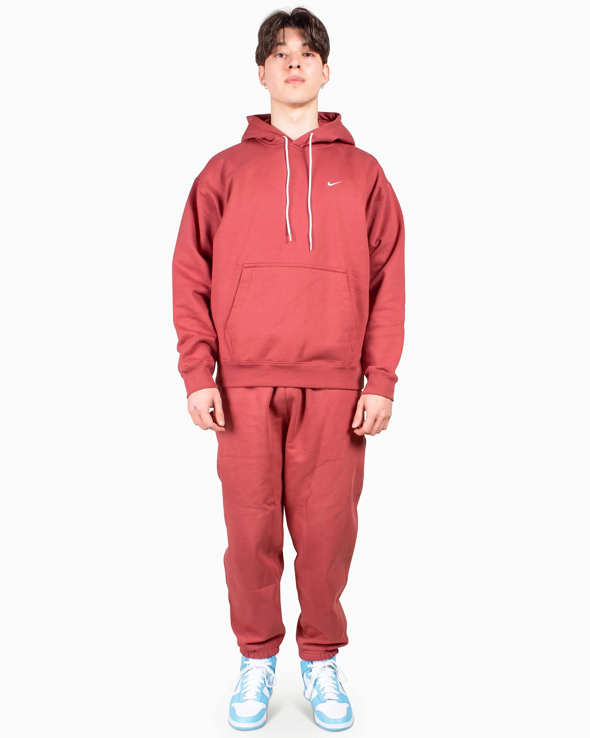 Nike Solo Swoosh Hoodie Canyon Rust sold by Lost & Found product image thumbnail 2