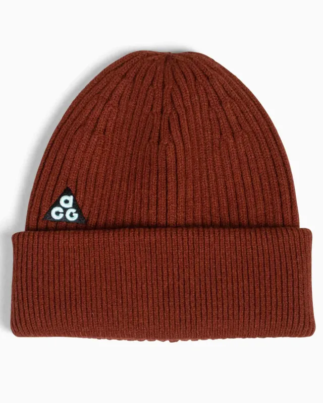 Nike ACG Cuffed Beanie Oxen Brown/Mint Foam sold by Lost & Found