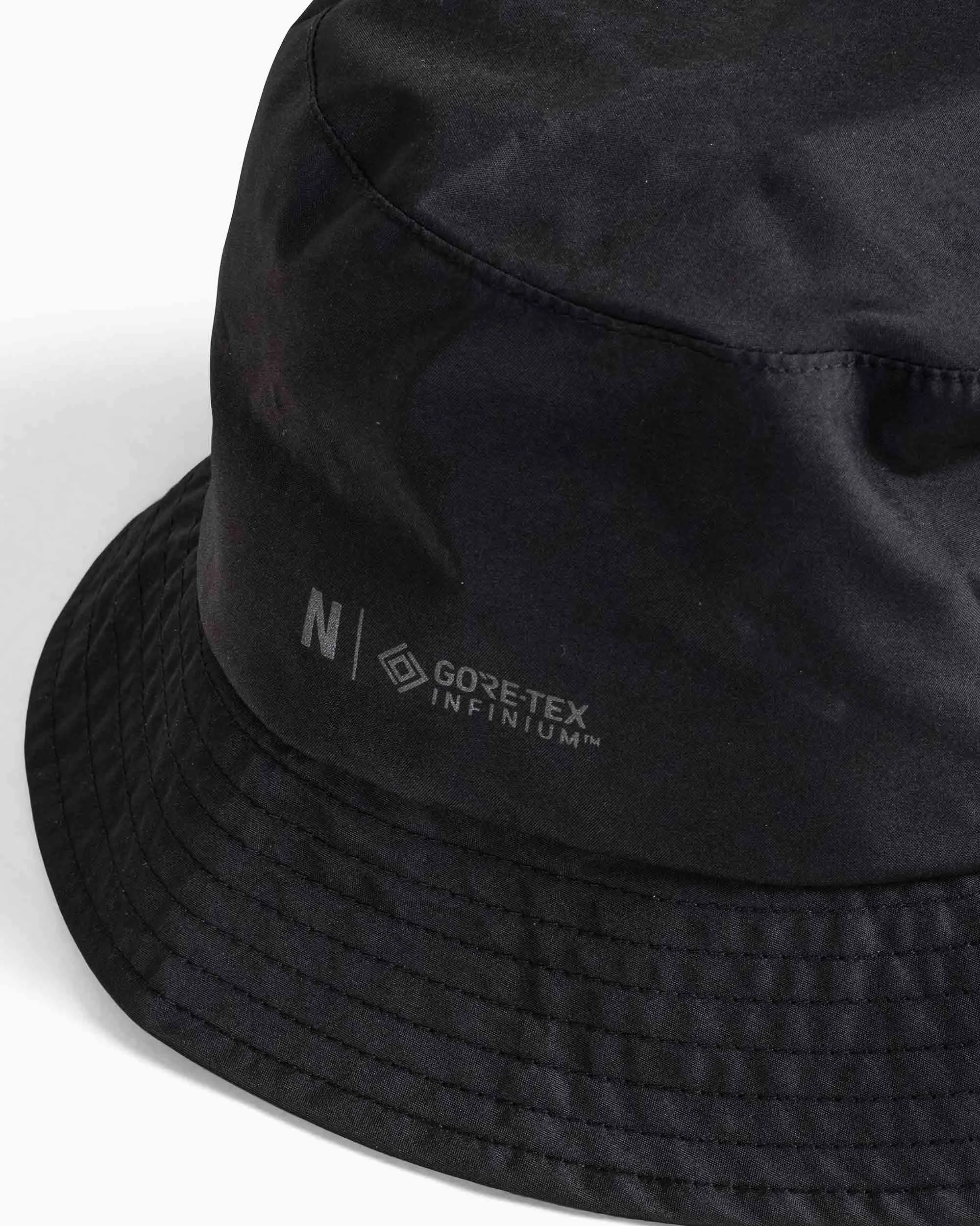 Norse Projects Gore-Tex Infinium Bucket Hat Black sold by Lost & Found product image thumbnail 2