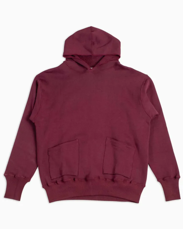 Warehouse Lot. 453 Separate Pocket Set In Hoodie Bordeaux sold by Lost & Found
