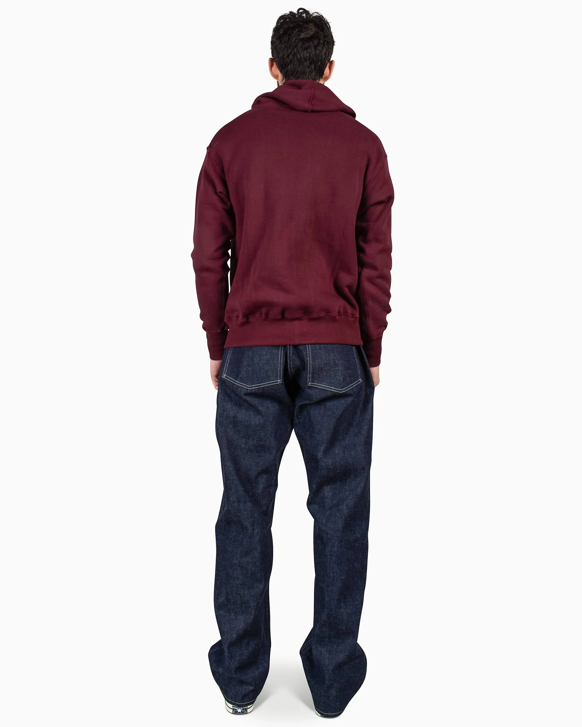 Warehouse Lot. 453 Separate Pocket Set In Hoodie Bordeaux sold by Lost & Found product image thumbnail 3