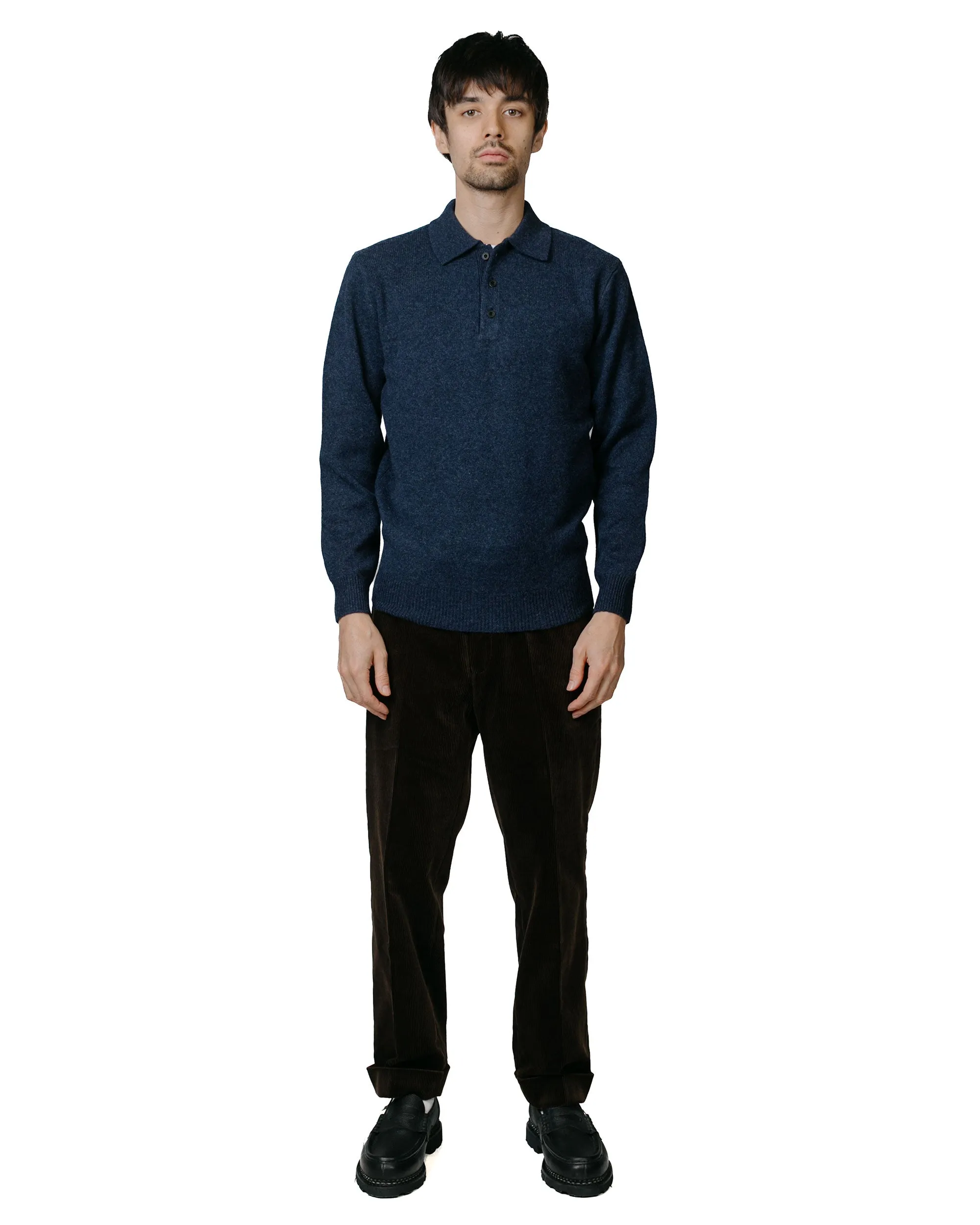 Beams Plus Ivy Trousers Ankle-Cut Corduroy Dark Brown sold by Lost & Found product image thumbnail 4
