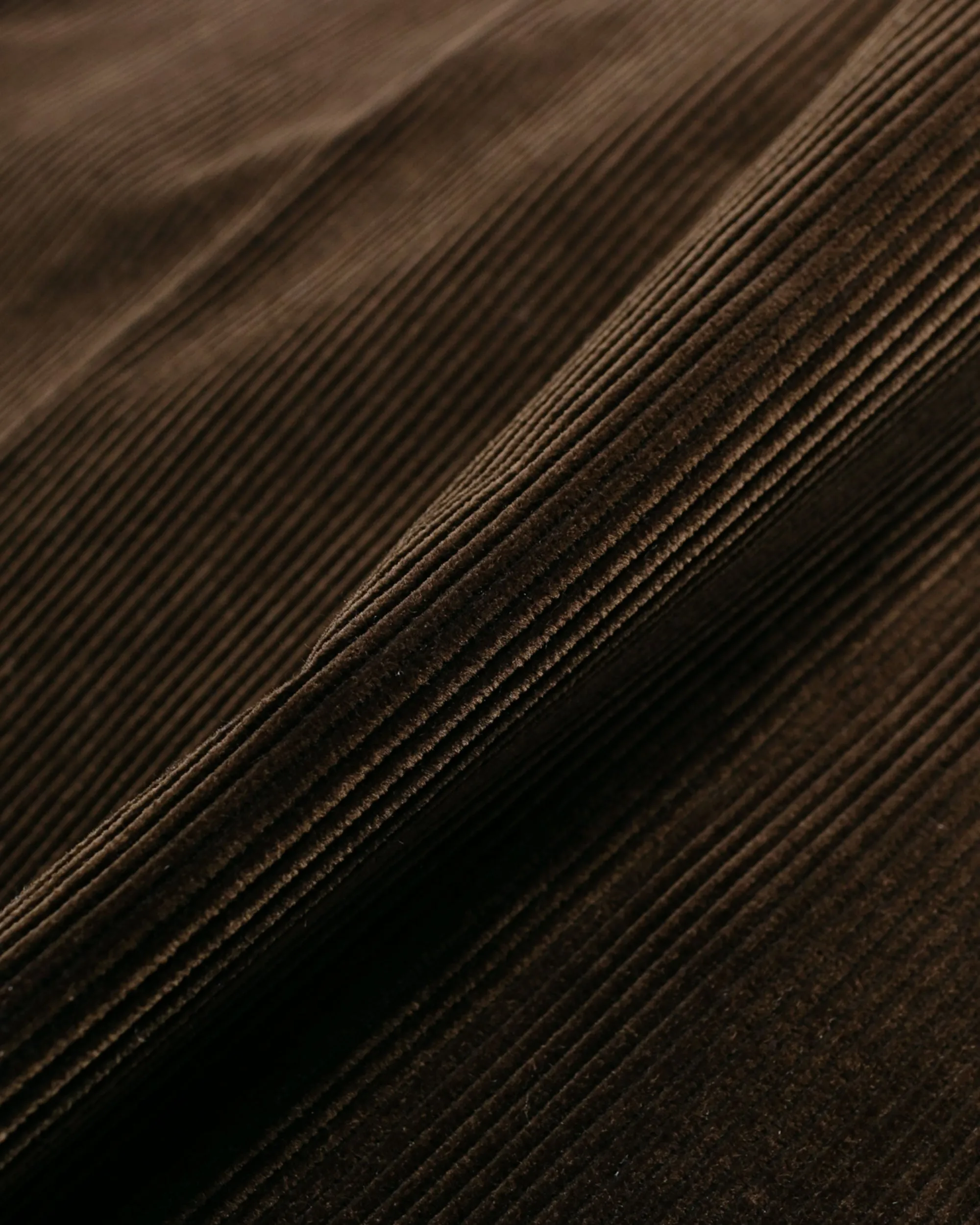 Beams Plus Ivy Trousers Ankle-Cut Corduroy Dark Brown sold by Lost & Found product image thumbnail 5