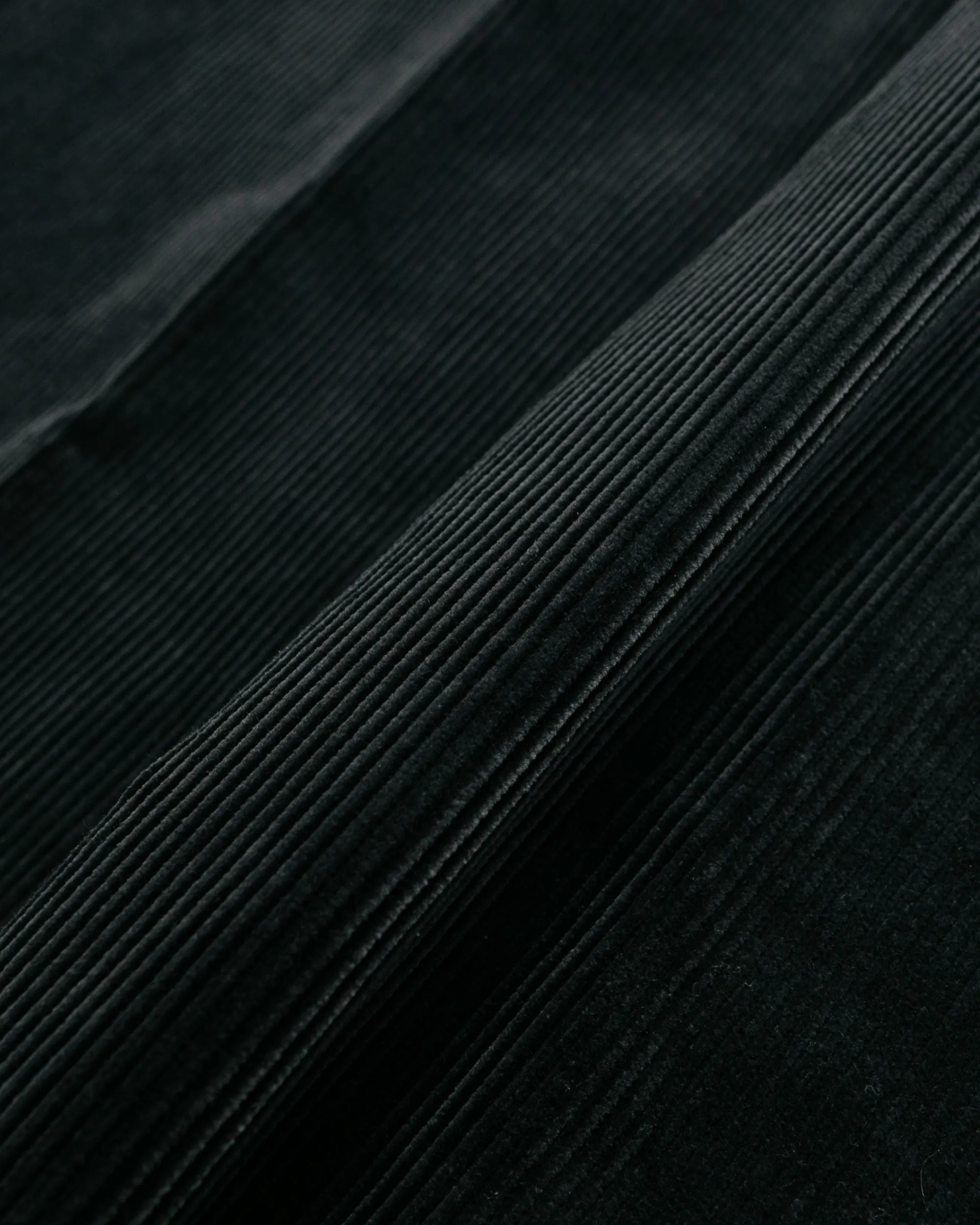 Beams Plus Ivy Trousers Ankle-Cut Corduroy Charcoal Grey sold by Lost & Found product image thumbnail 5