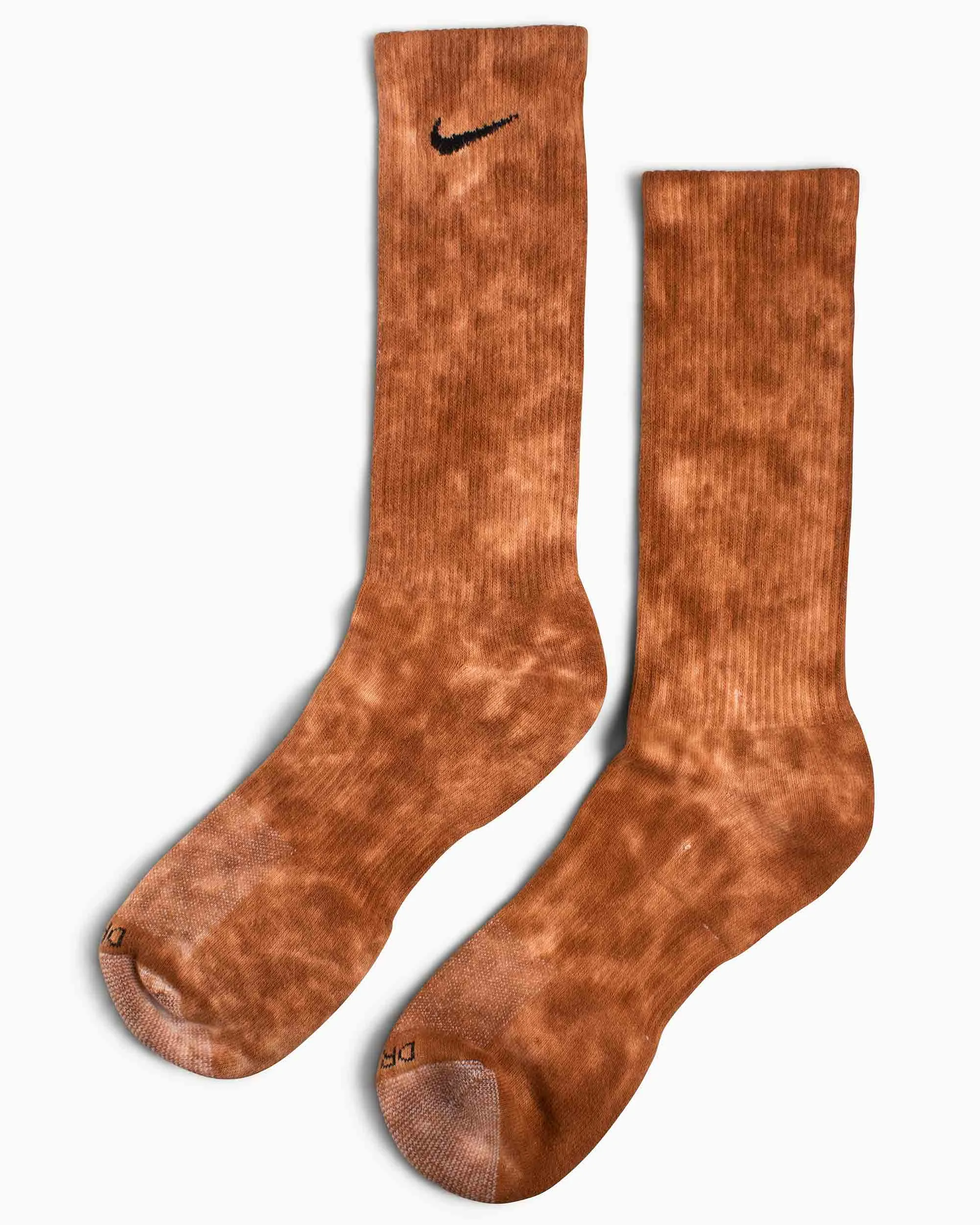 Nike Everyday Plus Cushioned Tie-Dye Crew Socks Brown (2 Pack) sold by Lost & Found product image thumbnail 3
