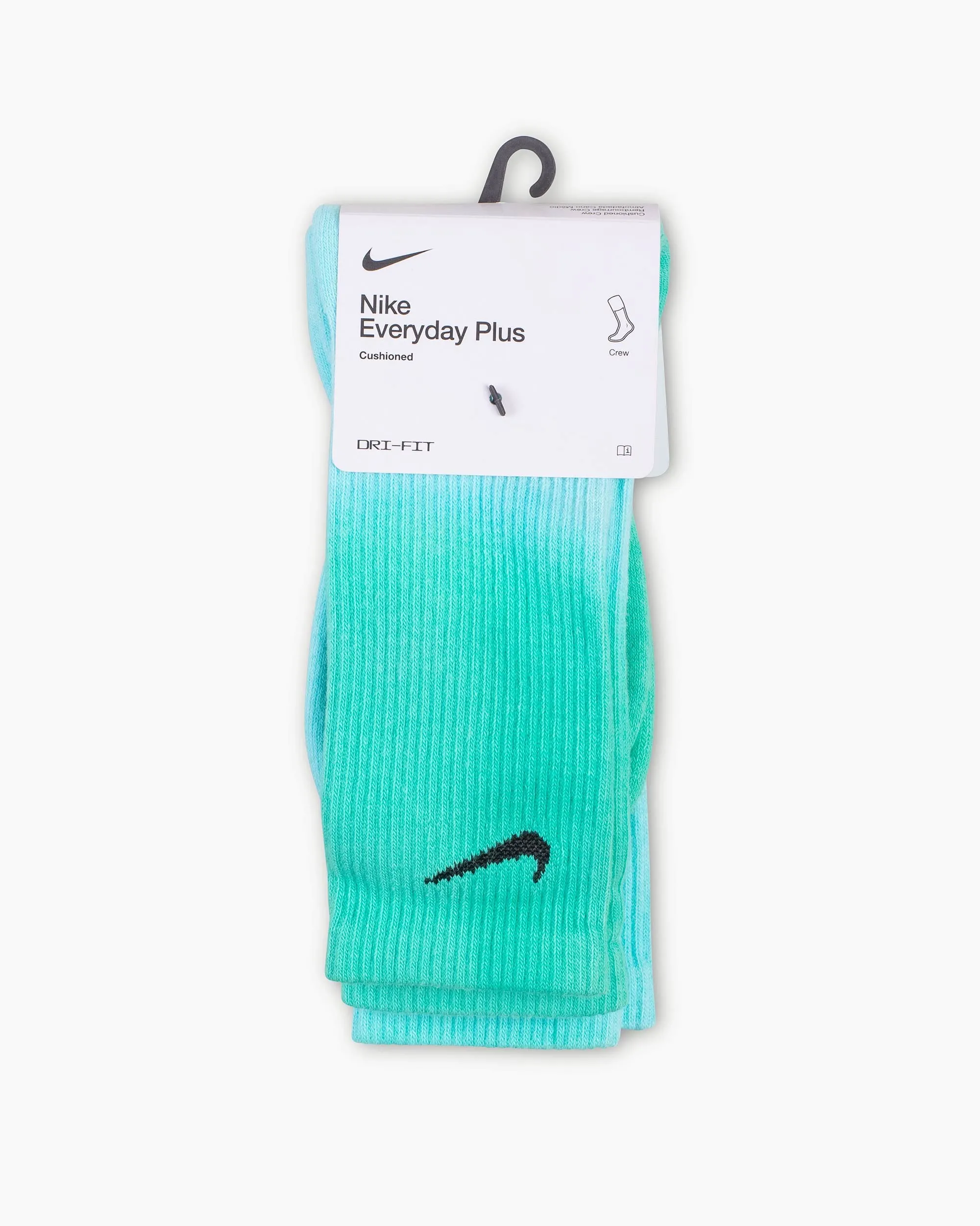 Nike Everyday Plus Cushioned Crew Socks Green (2 Pack) sold by Lost & Found