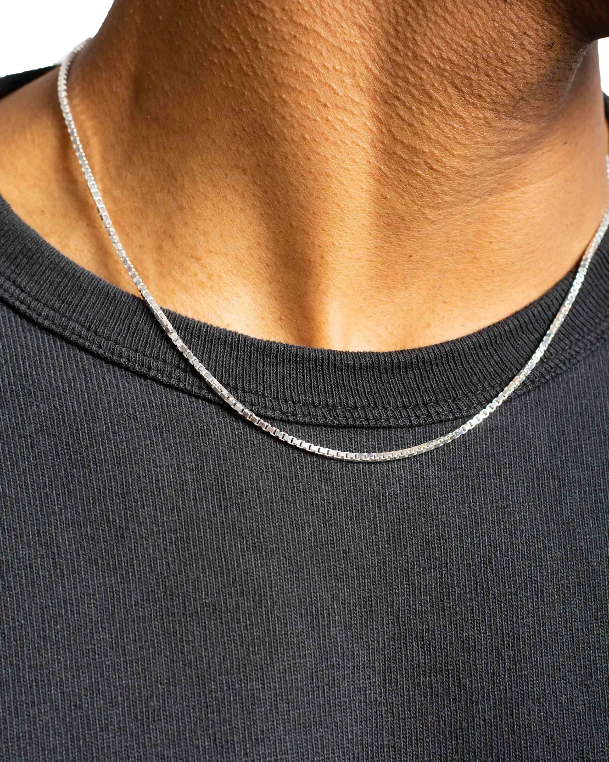 Lost & Found Box Link Necklace 20" sold by Lost & Found product image thumbnail 3
