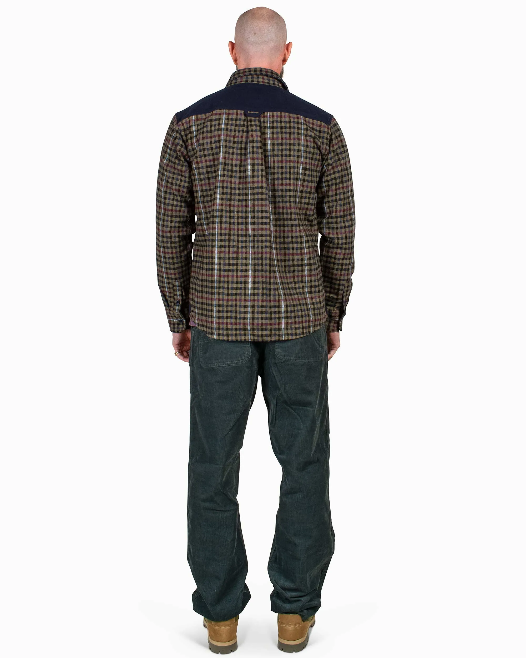 Carhartt W.I.P. Asher Check Shirt Seaweed/Dark Navy sold by Lost & Found product image thumbnail 3