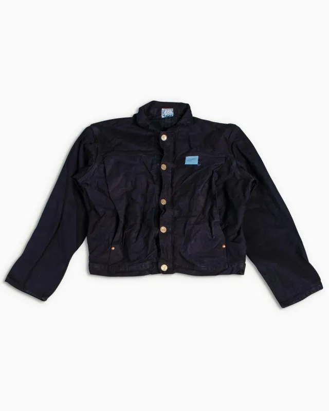 Tender Type 901 Pleat Pocket Jeans Jacket 16oz Selvage Denim Hadal Green sold by Lost & Found