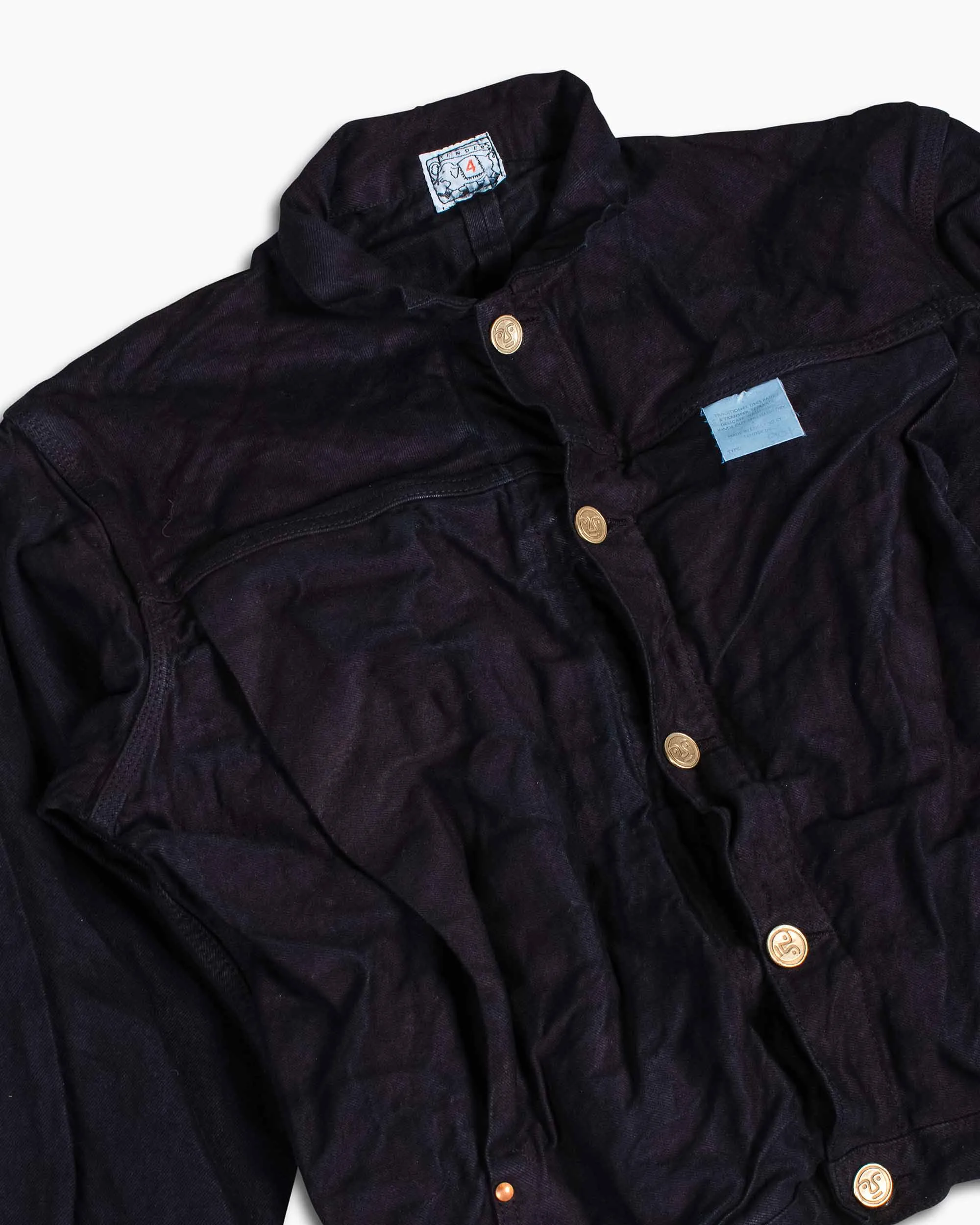Tender Type 901 Pleat Pocket Jeans Jacket 16oz Selvage Denim Hadal Green sold by Lost & Found product image thumbnail 5