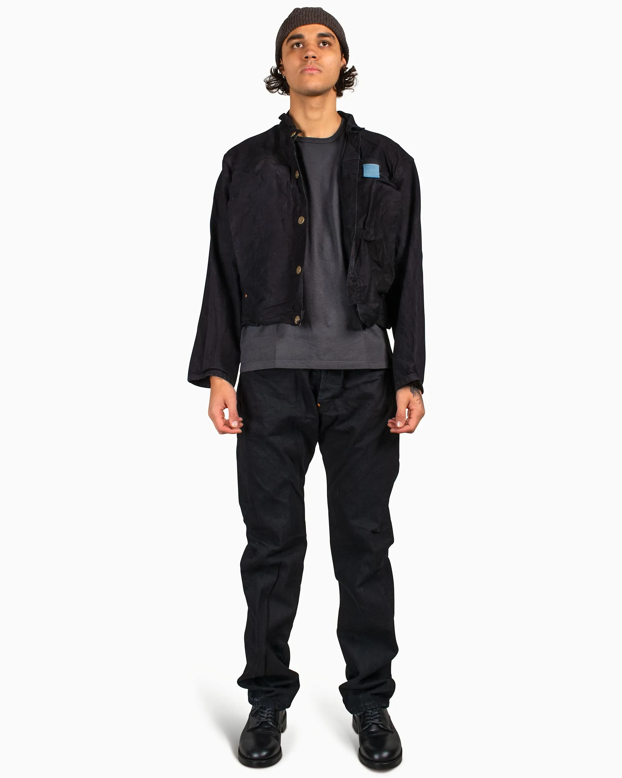 Tender Type 901 Pleat Pocket Jeans Jacket 16oz Selvage Denim Hadal Green sold by Lost & Found product image thumbnail 2
