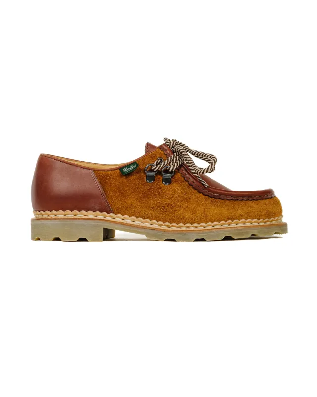 Paraboot x Engineered Garments Michael Lisse Marron/Velours Whisky sold by Lost & Found