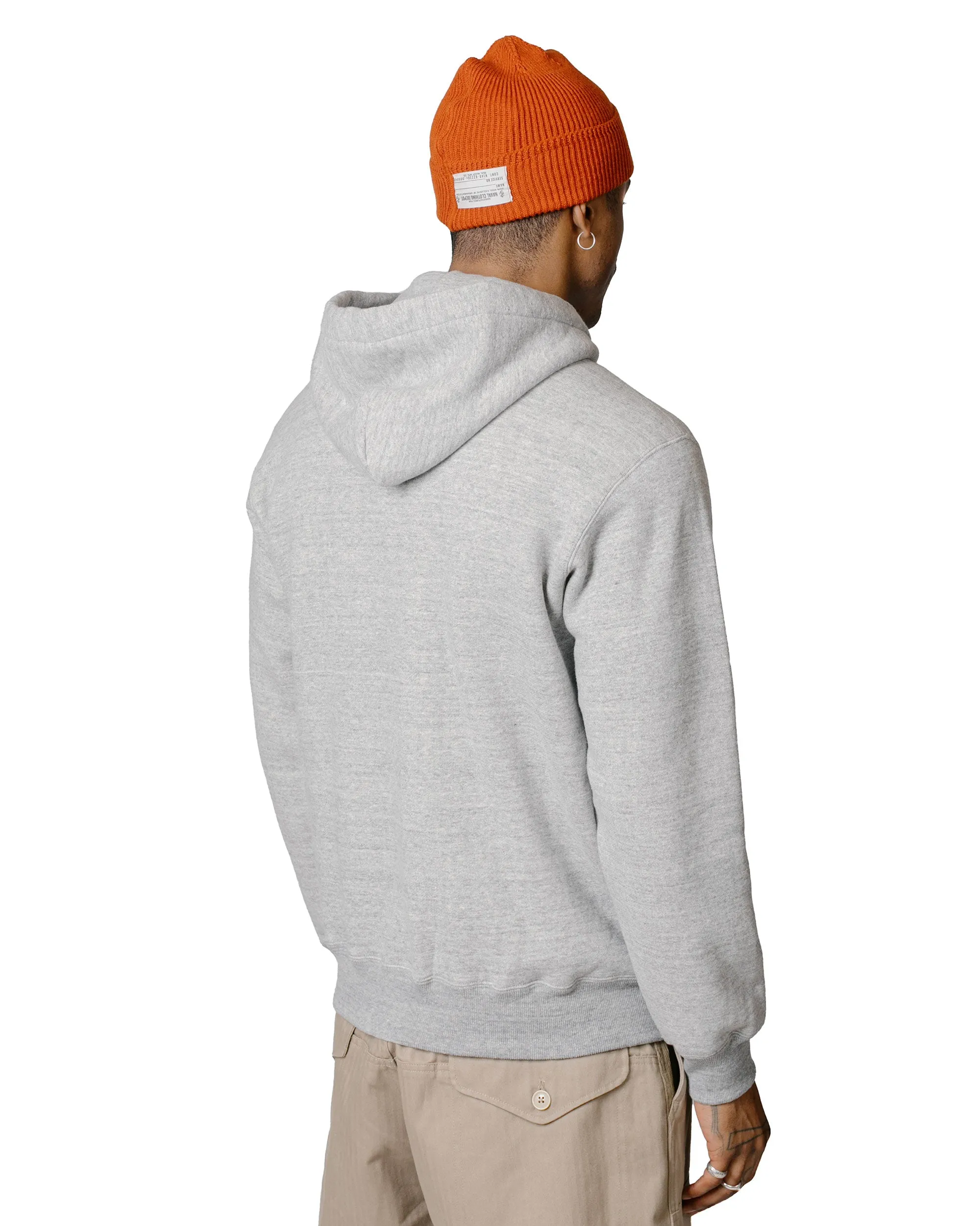 The Real McCoy's MC19125 10 oz. Loopwheel F/Z Parka Grey sold by Lost & Found product image thumbnail 3