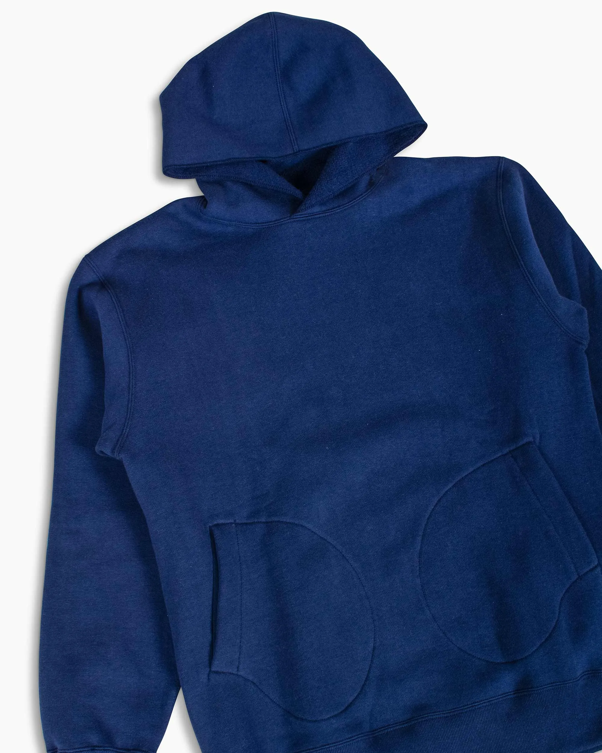 The Real McCoy’s MC22112 Boxing Glove Pocket Hooded Sweatshirt Navy sold by Lost & Found product image thumbnail 5