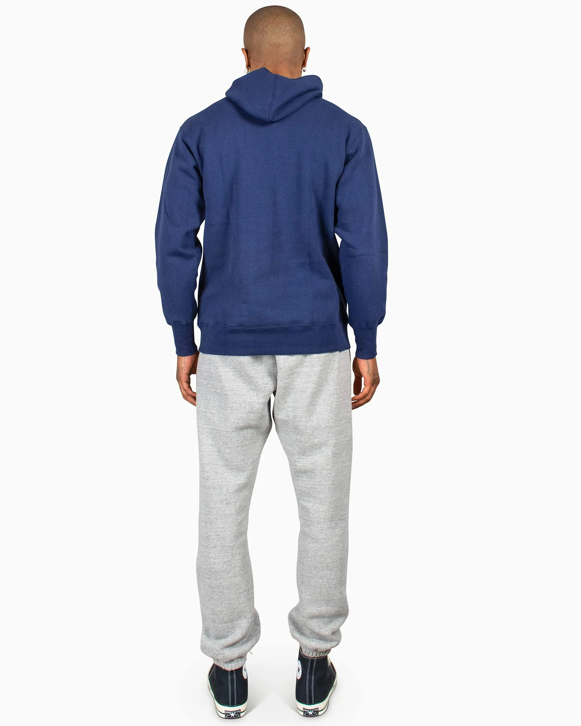 The Real McCoy’s MC22112 Boxing Glove Pocket Hooded Sweatshirt Navy sold by Lost & Found product image thumbnail 3