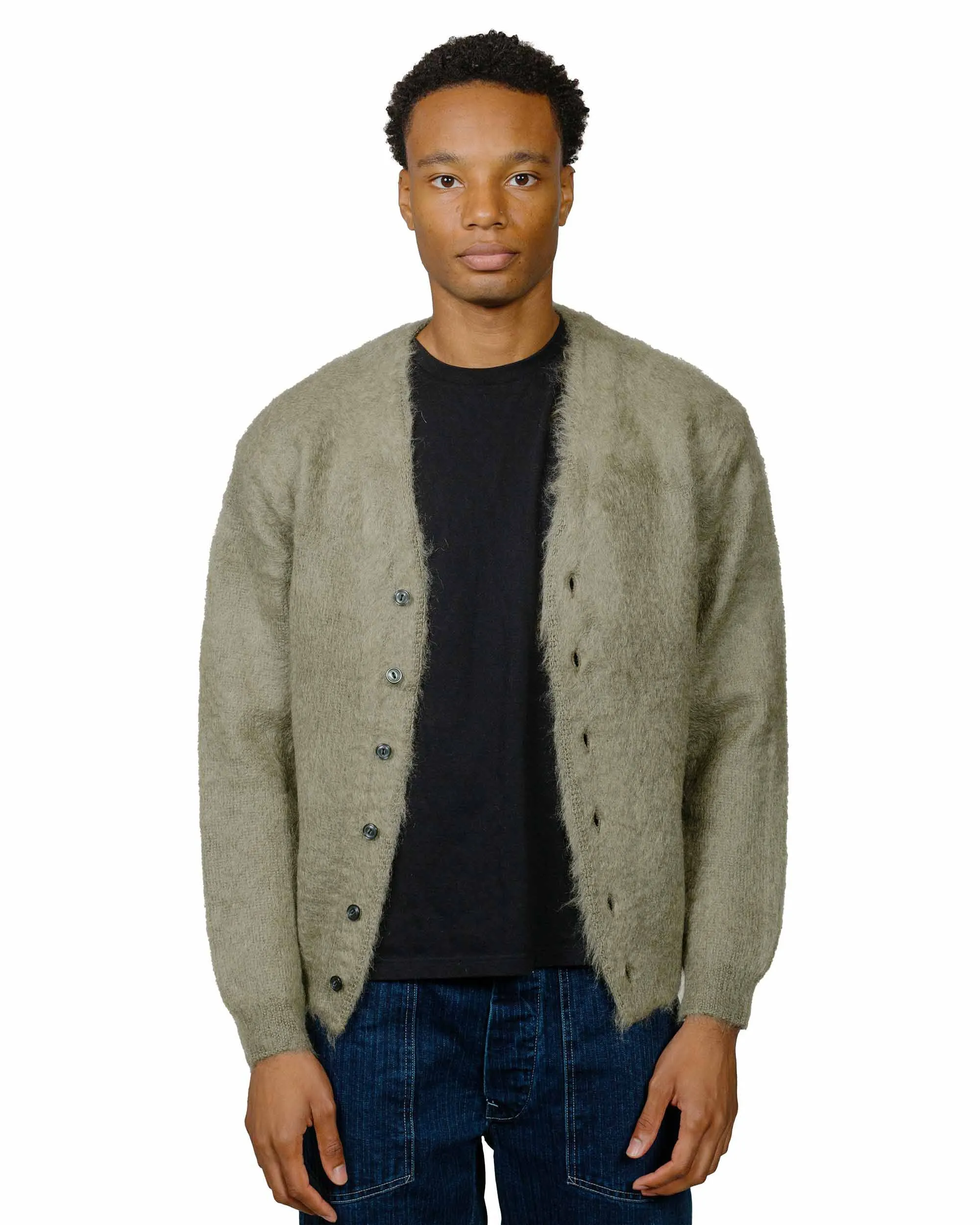 The Real McCoy's MC19103 JM Mohair Cardigan Mint sold by Lost & Found product image thumbnail 2