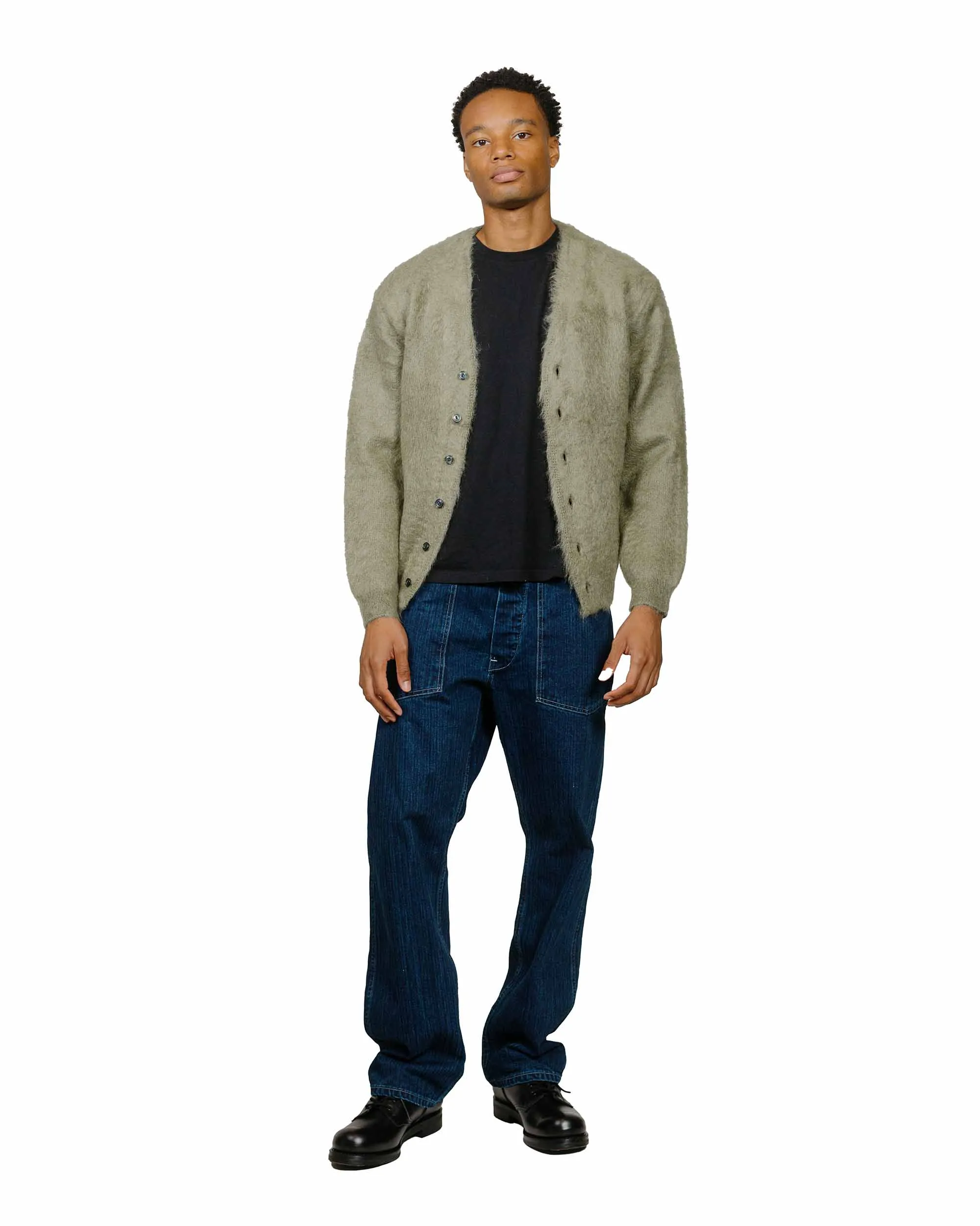 The Real McCoy's MC19103 JM Mohair Cardigan Mint sold by Lost & Found product image thumbnail 4