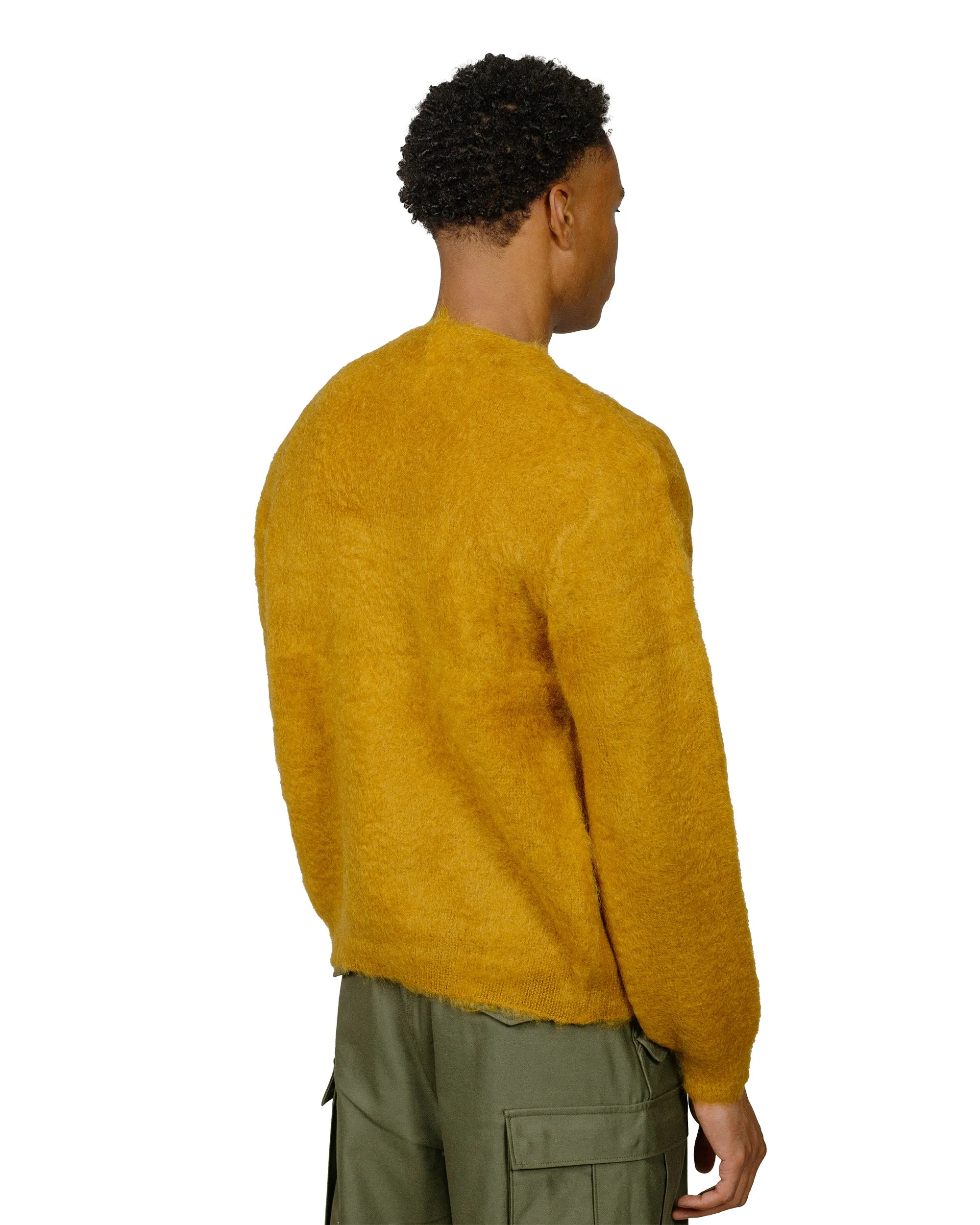 The Real McCoy's MC19103 JM Mohair Cardigan Mustard sold by Lost & Found product image thumbnail 3