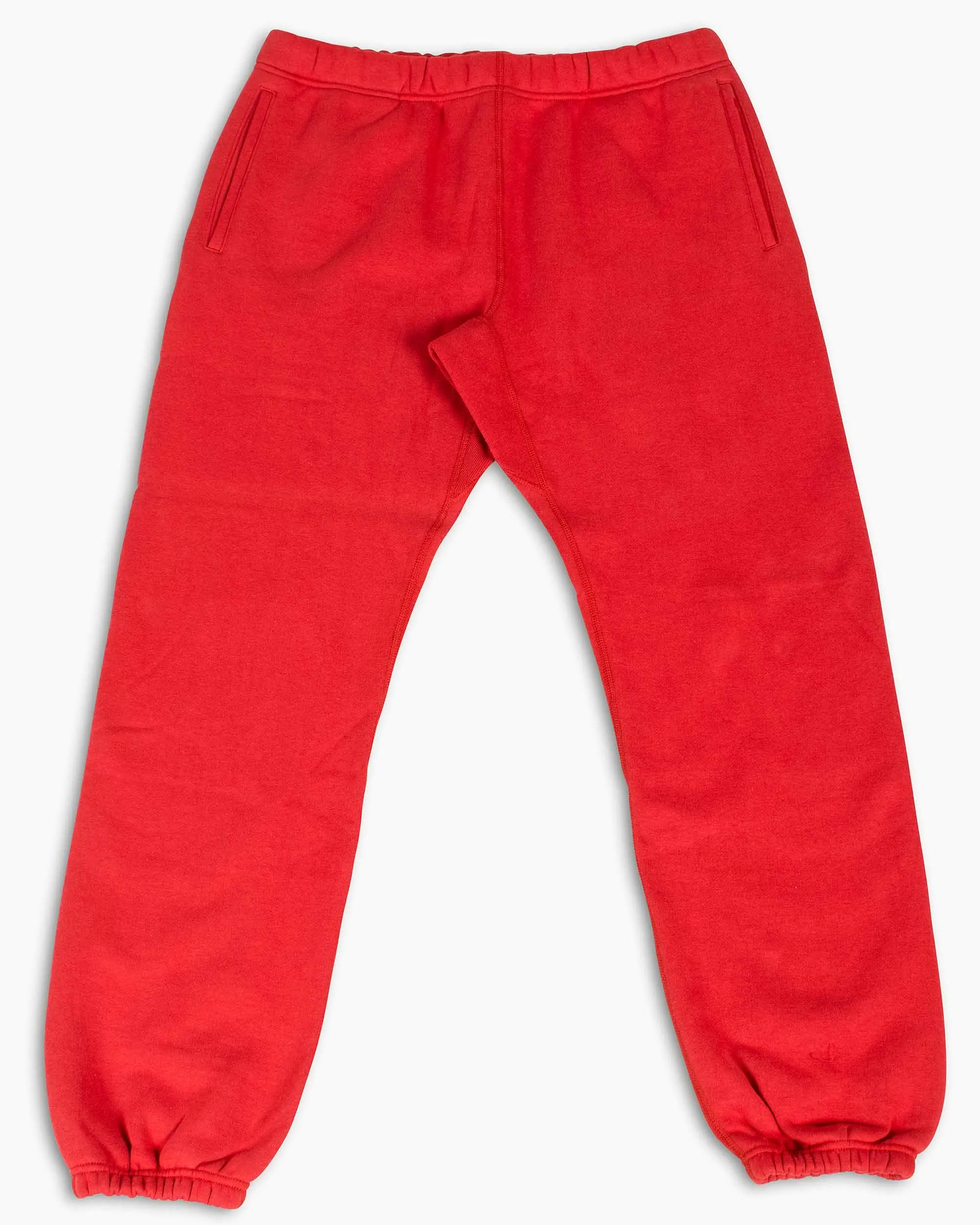 The Real McCoy's MC18118 10 oz. Loopwheel Sweatpants Cherry sold by Lost & Found