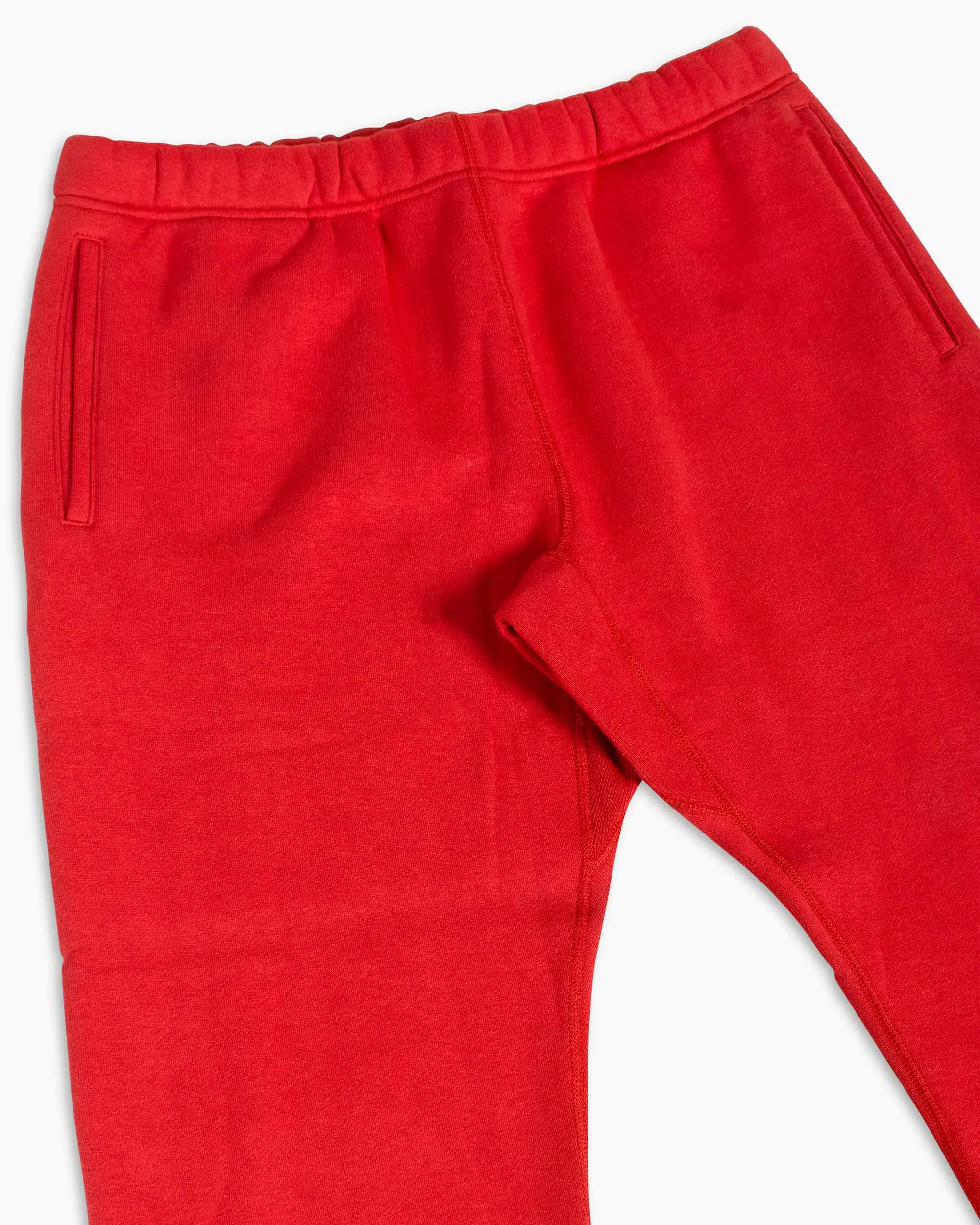 The Real McCoy's MC18118 10 oz. Loopwheel Sweatpants Cherry sold by Lost & Found product image thumbnail 5