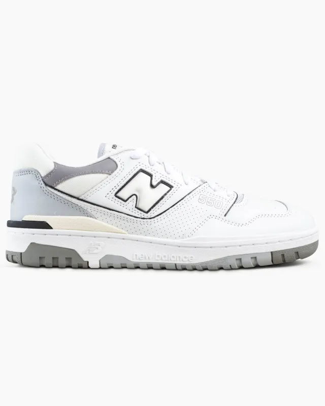 New Balance BB550PWA White/Marblehead made by New Balance