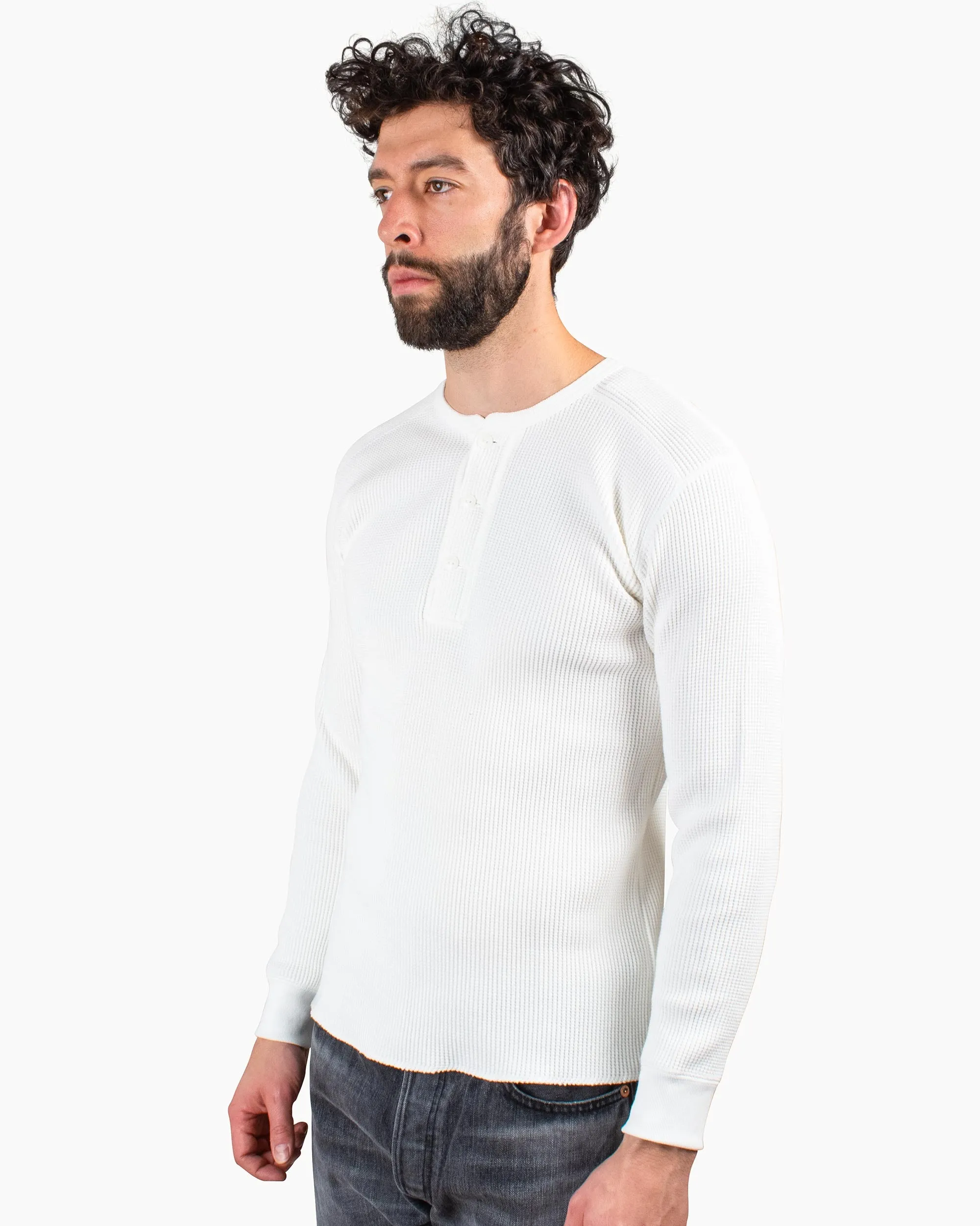 The Real McCoy's MC16117 Union Shirt Long Sleeve White sold by Lost & Found product image thumbnail 4