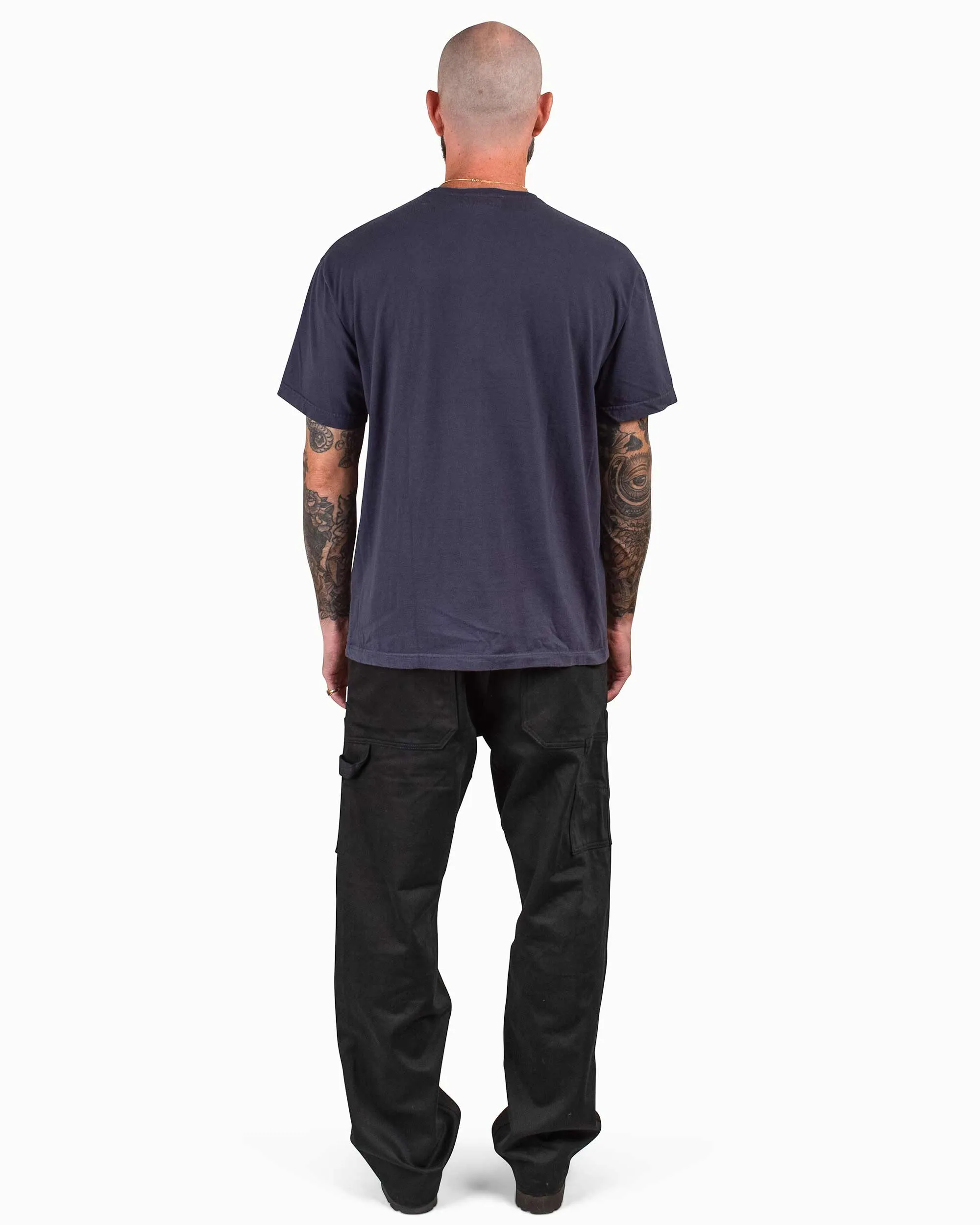 Sassafras Fall Leaf Tough Pants Work Satin Black sold by Lost & Found product image thumbnail 3