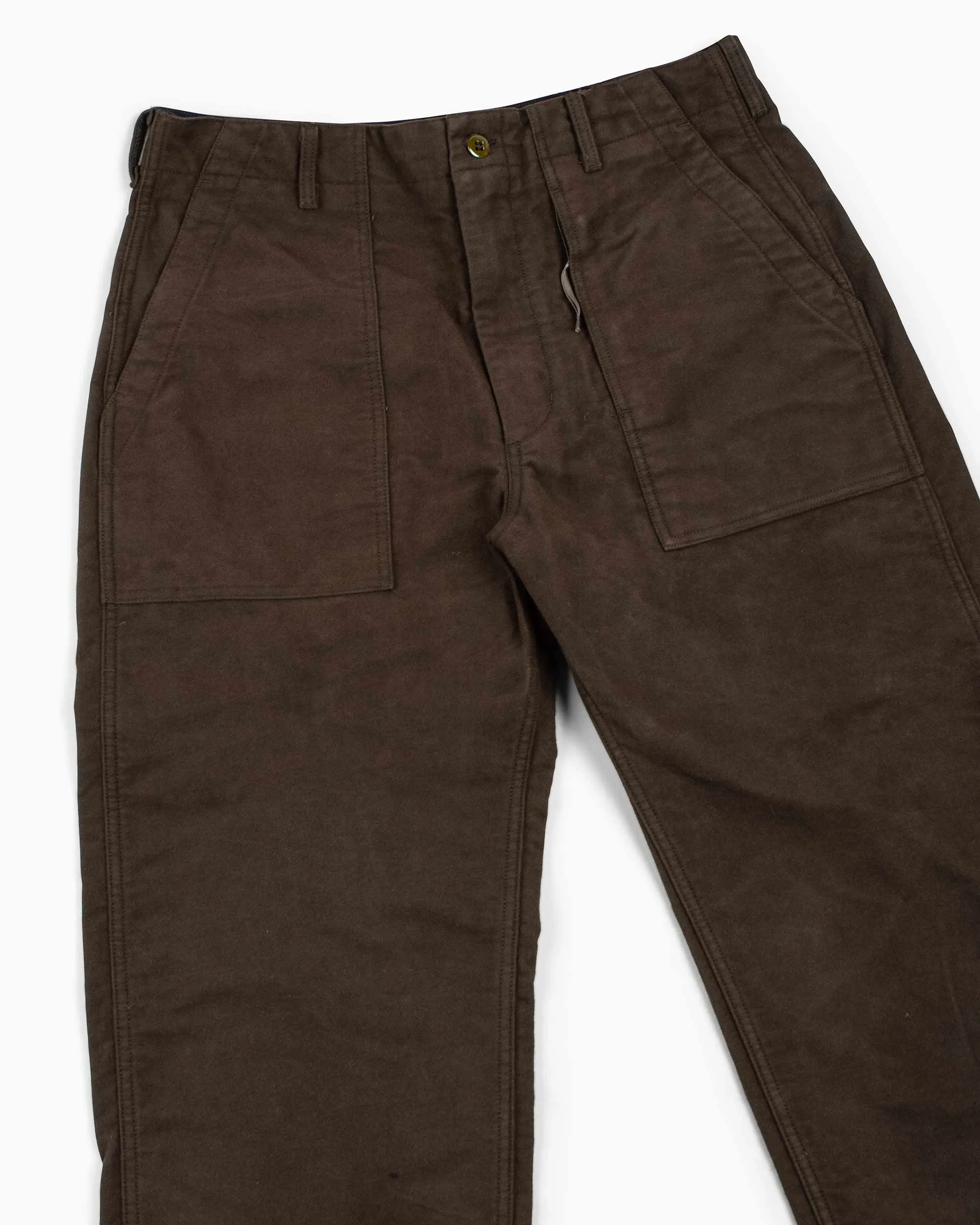 Engineered Garments Fatigue Pant Olive Cotton Moleskin sold by Lost & Found product image thumbnail 2