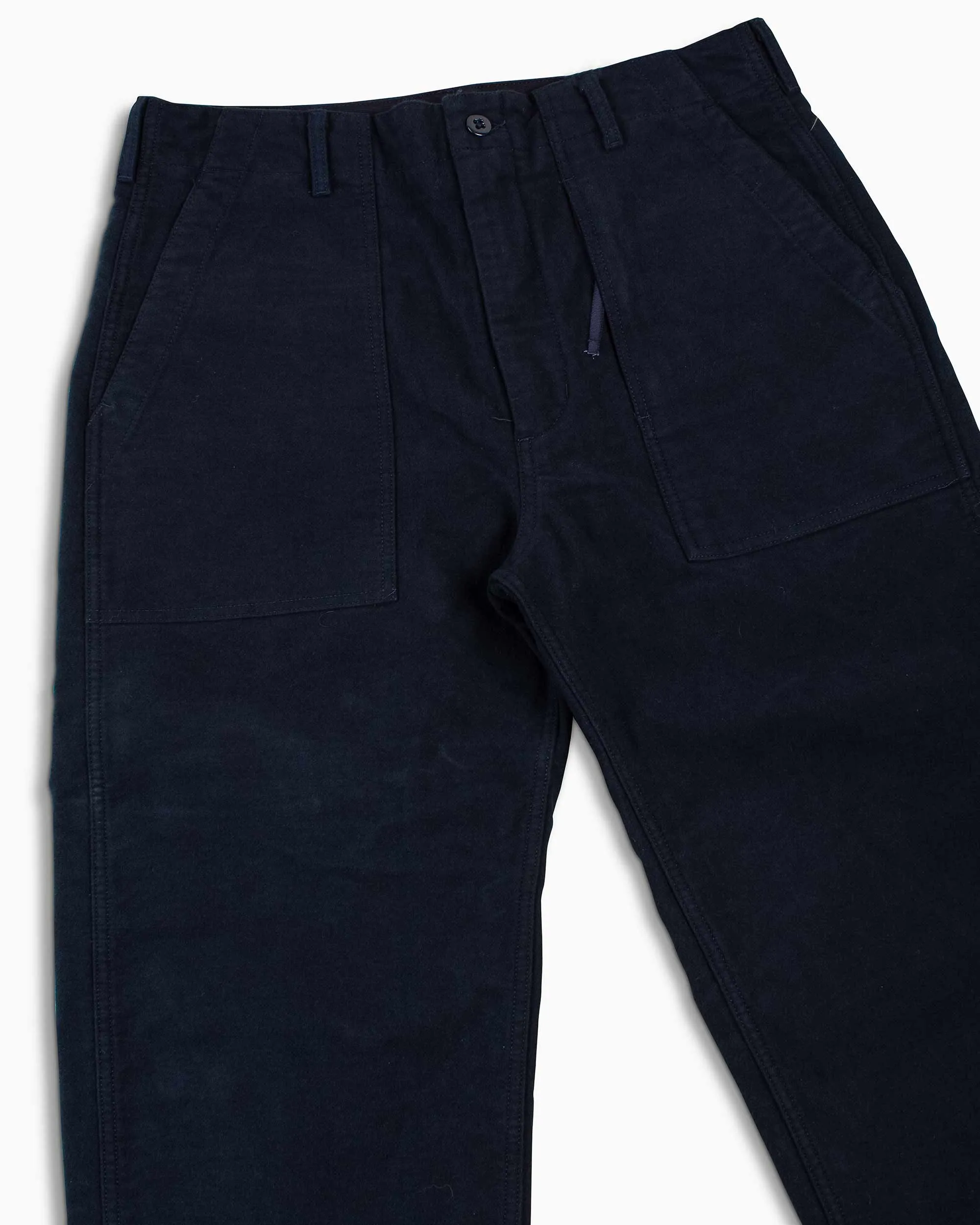 Engineered Garments Fatigue Pant Dark Navy Cotton Moleskin sold by Lost & Found product image thumbnail 5