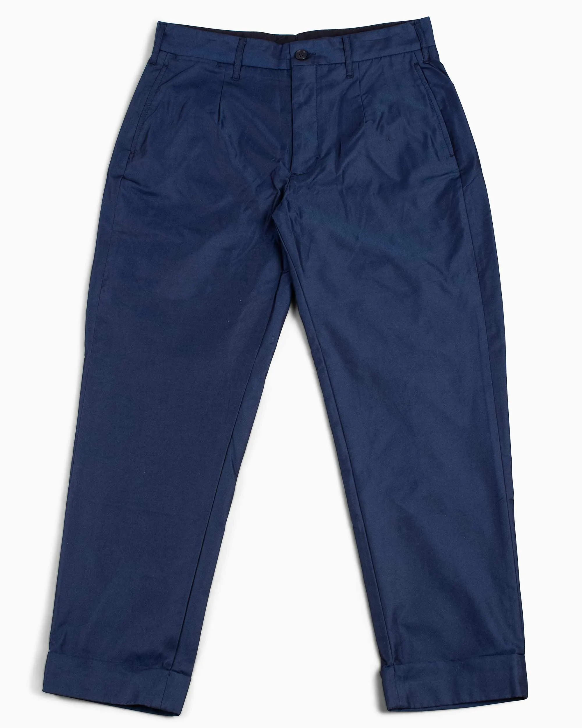 Engineered Garments Andover Pant Dark Navy PC Iridescent Twill sold by Lost & Found