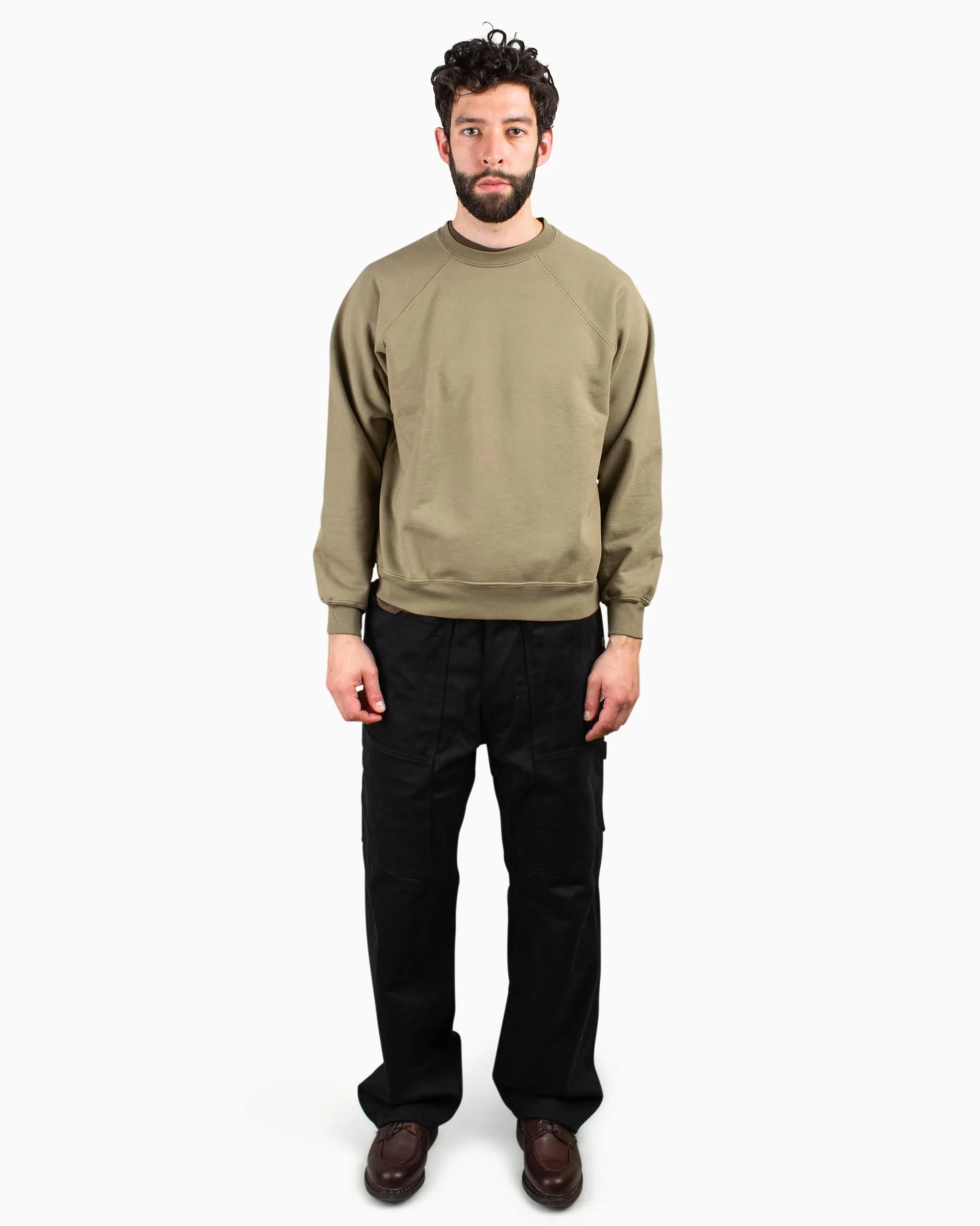 Lady White Co. Super Weighted Raglan Sweatshirt Dark Sand sold by Lost & Found product image thumbnail 2