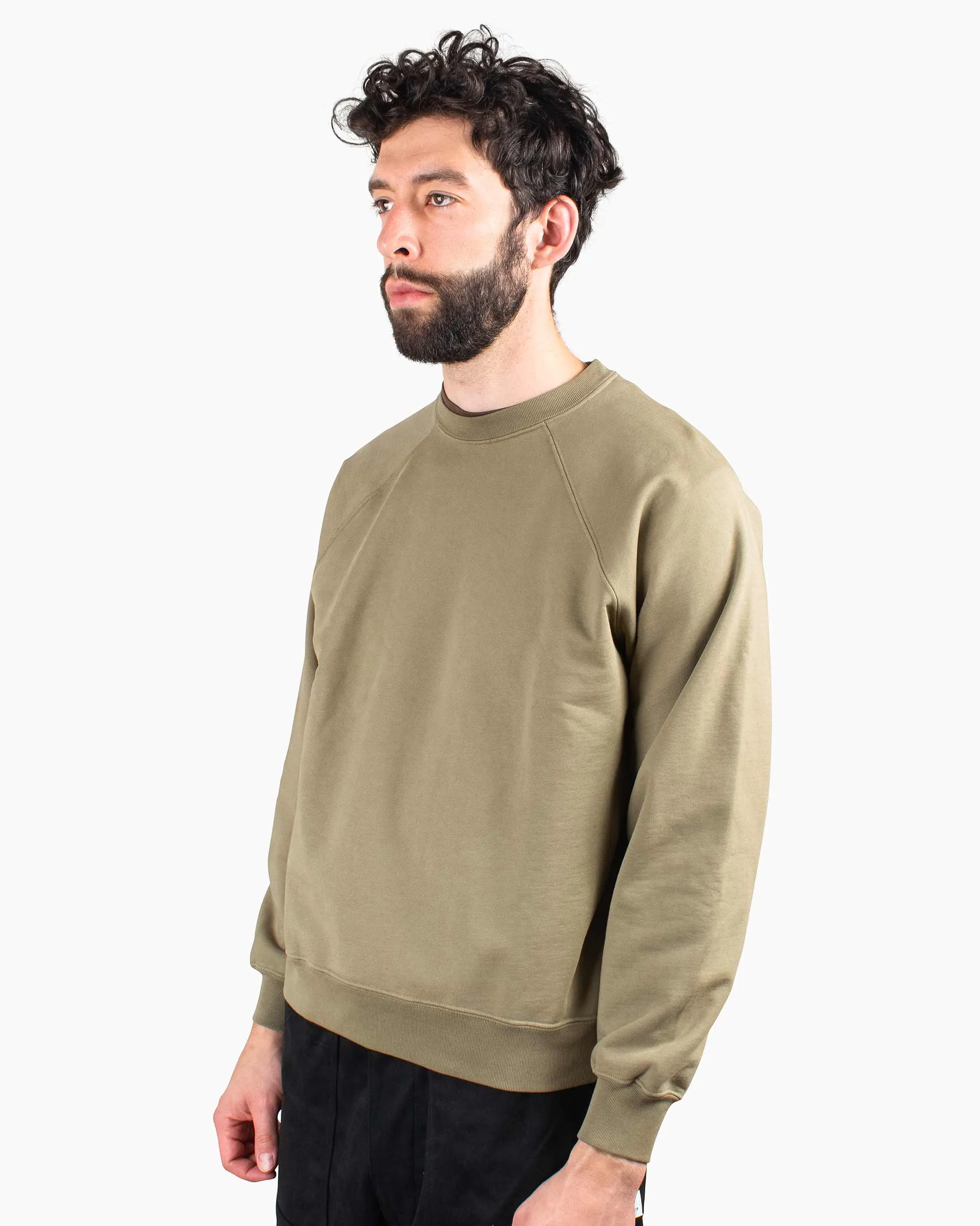 Lady White Co. Super Weighted Raglan Sweatshirt Dark Sand sold by Lost & Found product image thumbnail 4