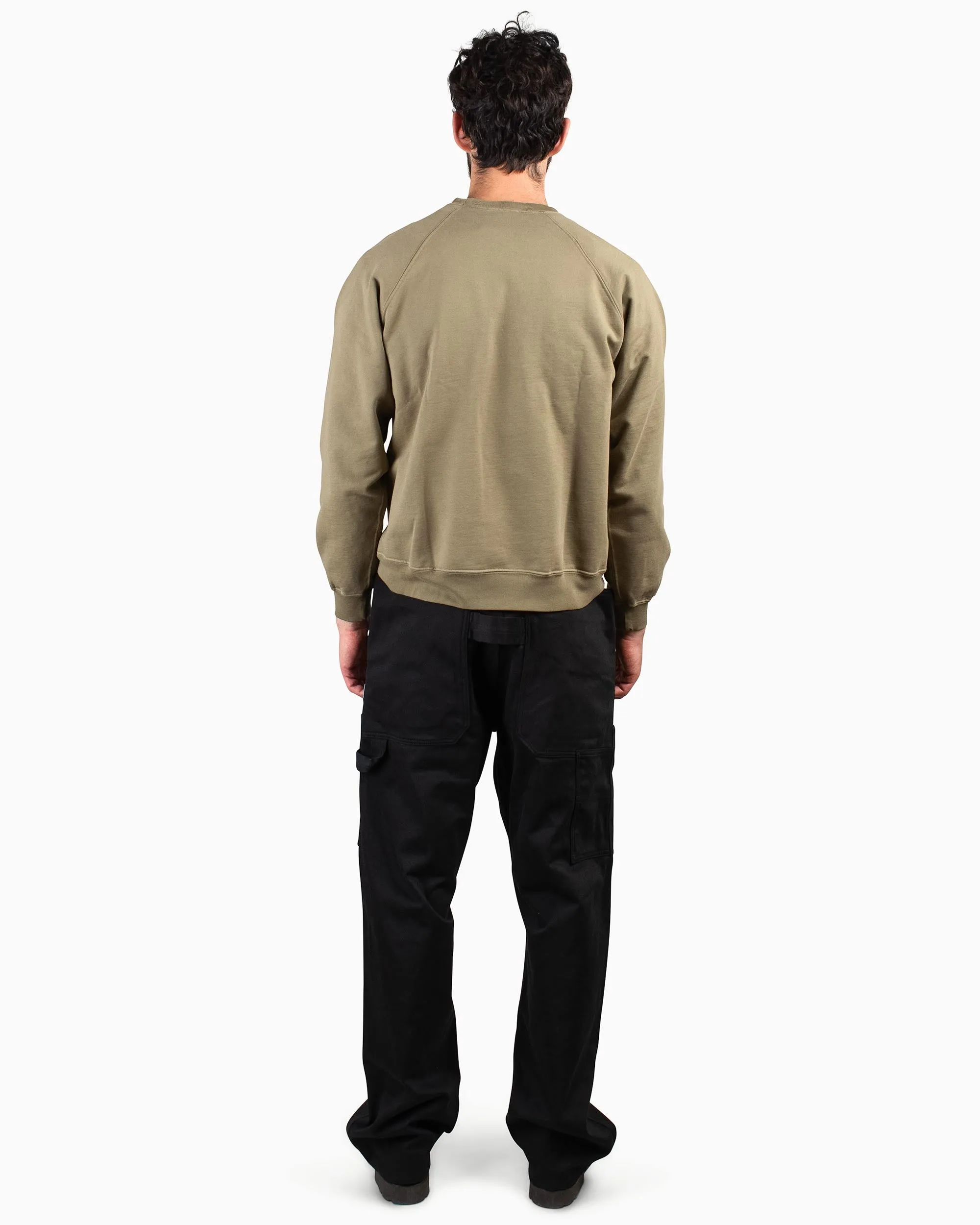 Lady White Co. Super Weighted Raglan Sweatshirt Dark Sand sold by Lost & Found product image thumbnail 3