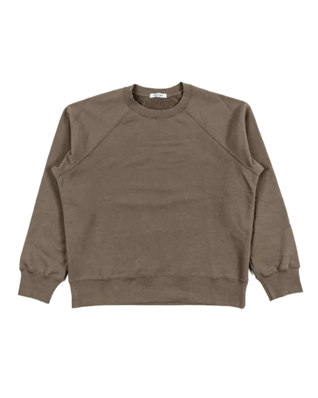 Body of Work Aster Raglan Sweatshirt Clay sold by Lost & Found
