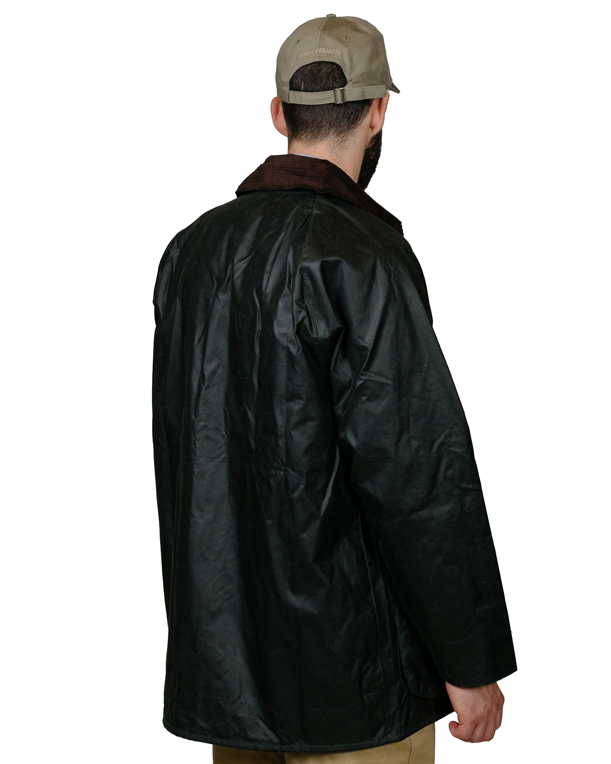 Barbour Beaufort Wax Jacket Sage sold by Lost & Found product image thumbnail 3