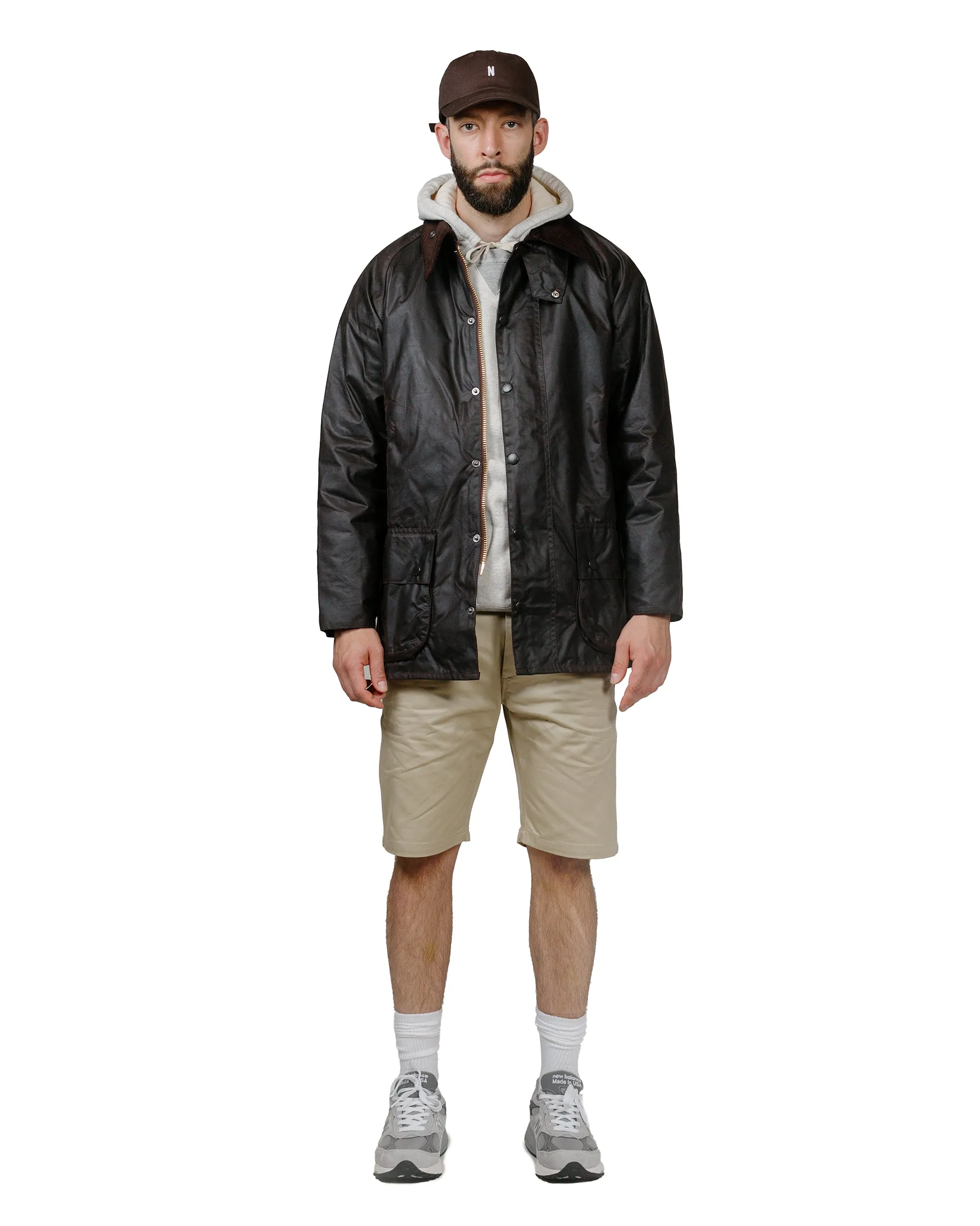 Barbour Bedale Wax Jacket Rustic sold by Lost & Found product image thumbnail 4