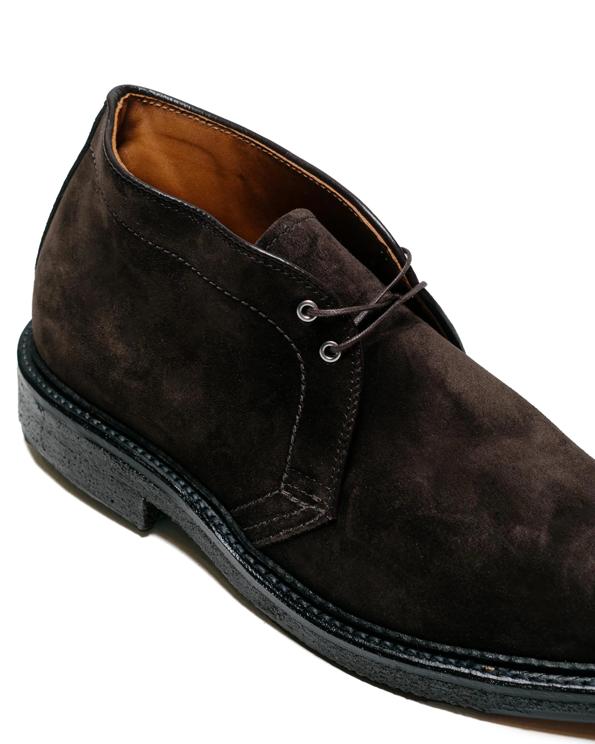 Alden Chukka Dark Chocolate Suede with Crepe Sole G1701 sold by Lost & Found product image thumbnail 3