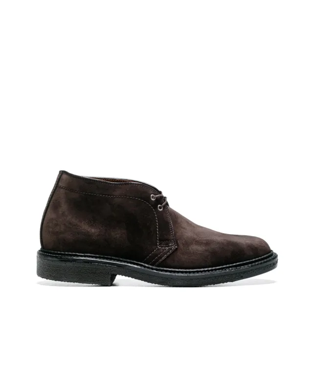 Alden Chukka Dark Chocolate Suede with Crepe Sole G1701 sold by Lost & Found