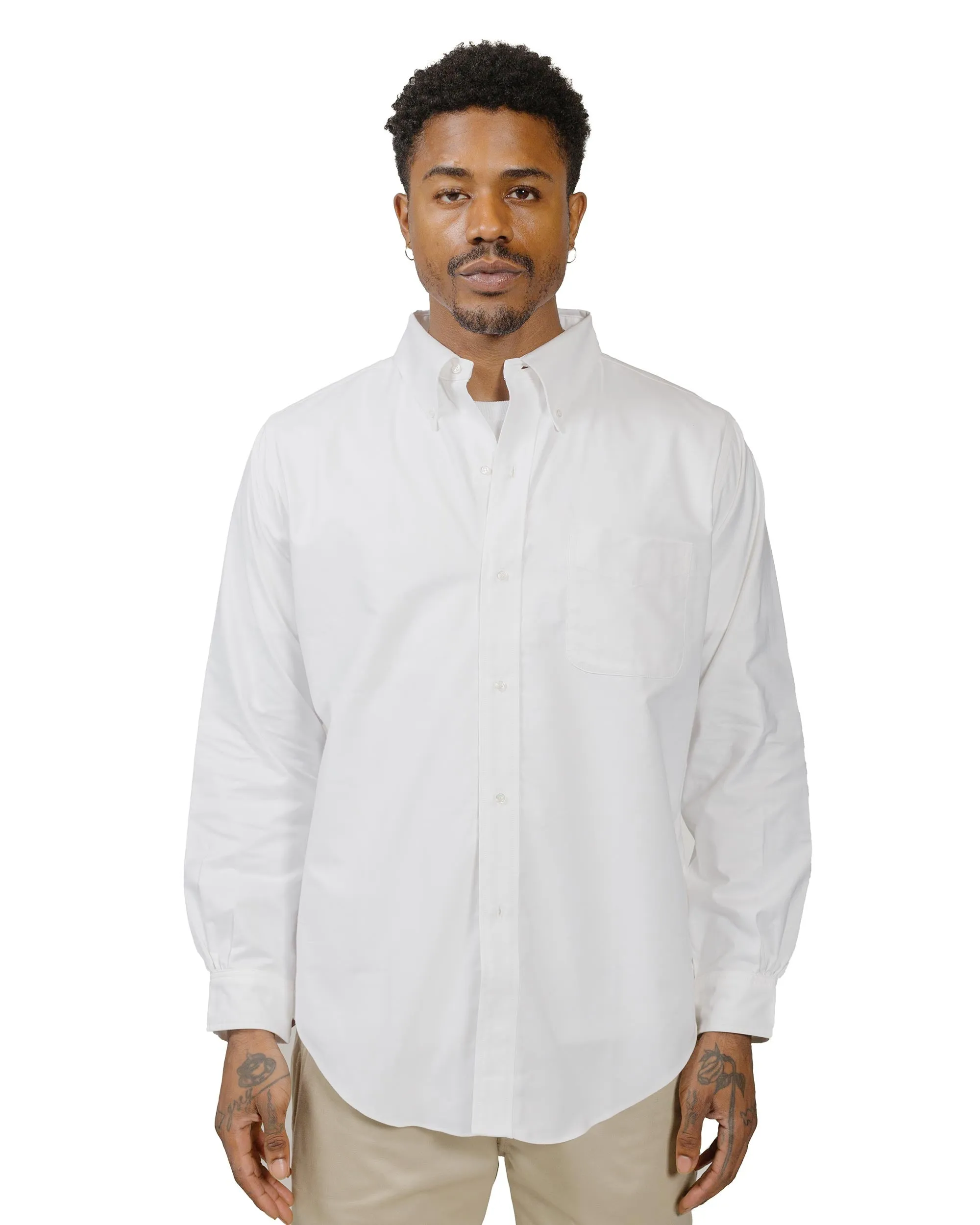The Real McCoy's MS22008 Joe McCoy Button Down Shirt White sold by Lost & Found product image thumbnail 2