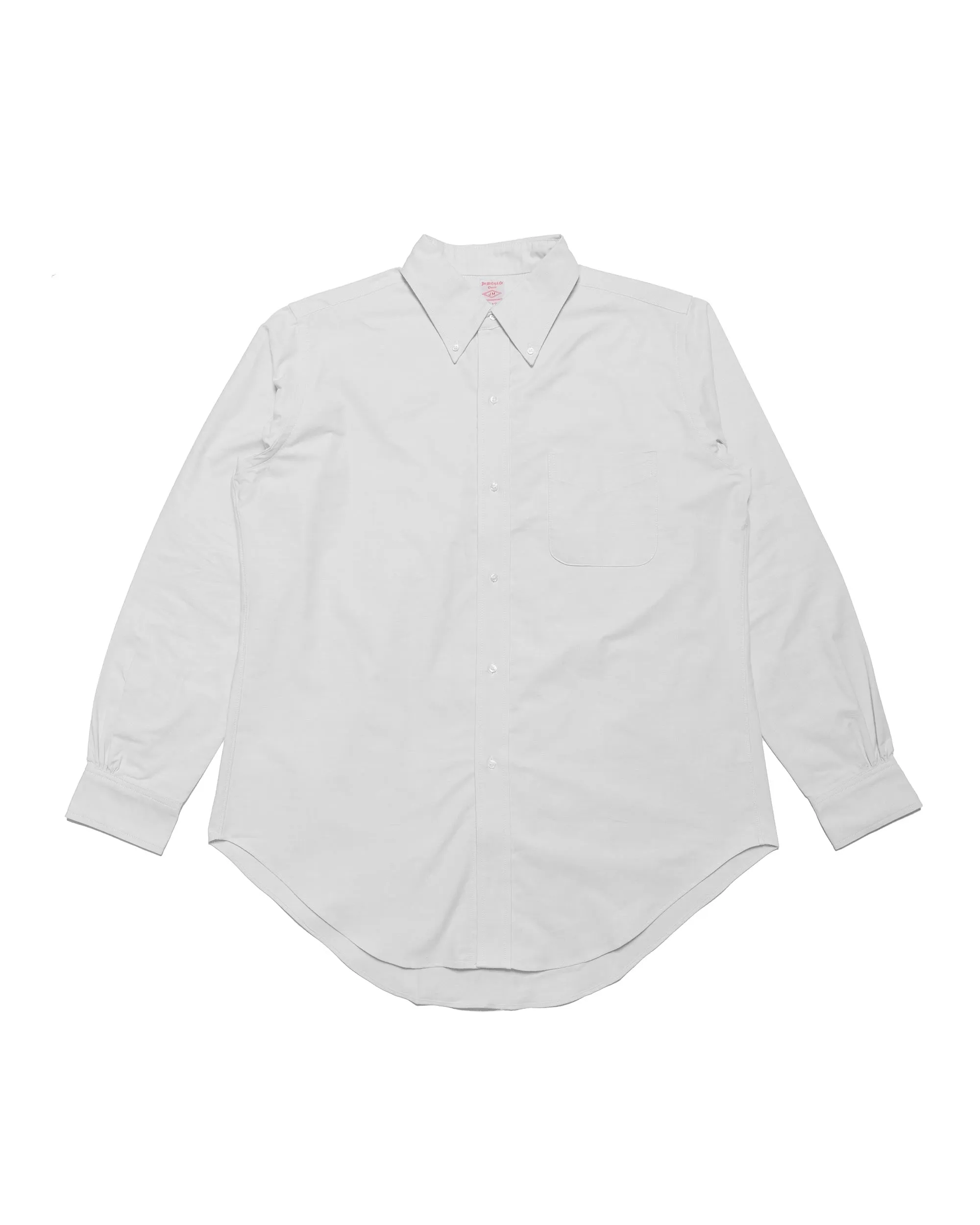 The Real McCoy's MS22008 Joe McCoy Button Down Shirt White sold by Lost & Found