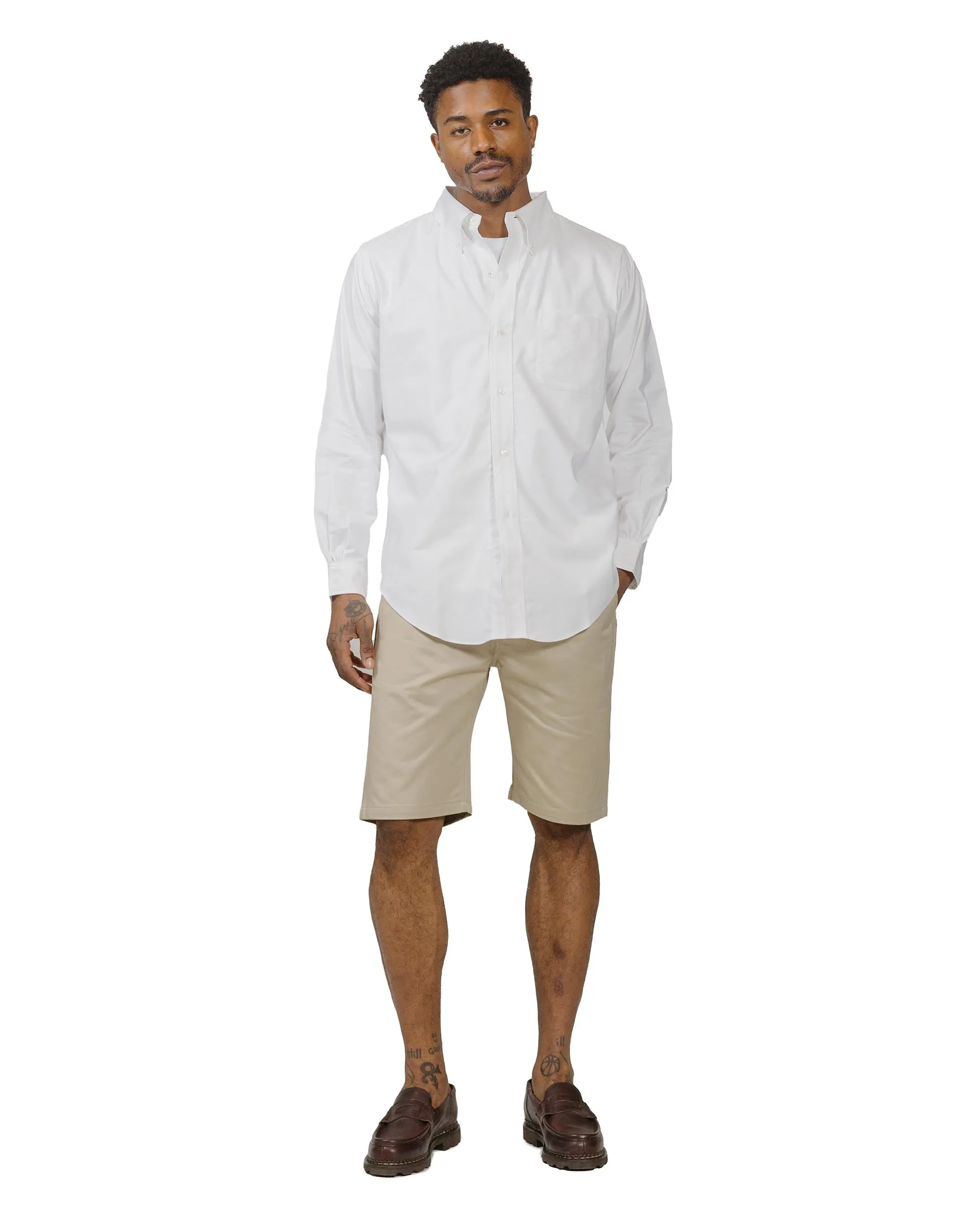 The Real McCoy's MS22008 Joe McCoy Button Down Shirt White sold by Lost & Found product image thumbnail 4