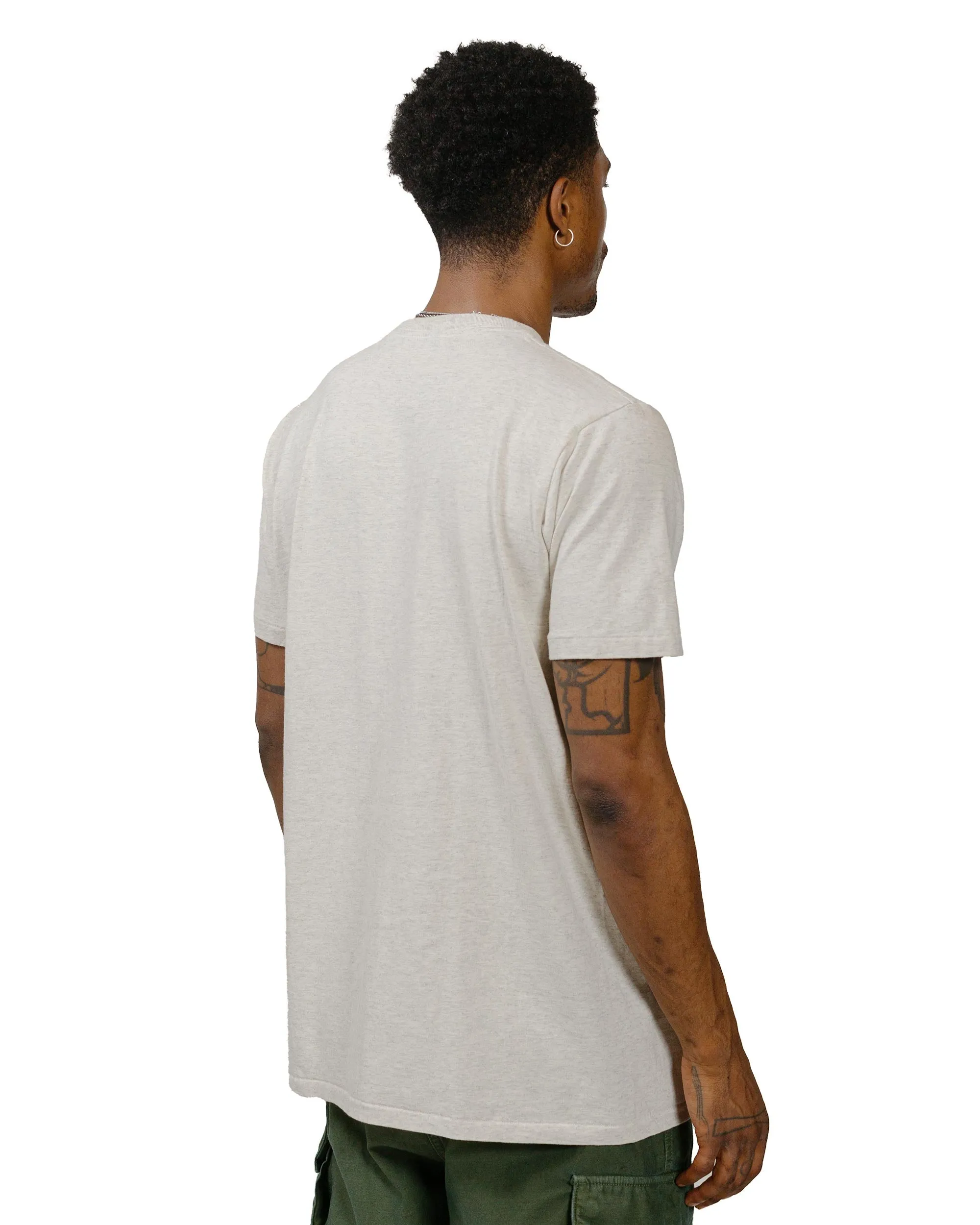 Velva Sheen 2PAC S/S C/N Tee w/PKT Oatmeal sold by Lost & Found product image thumbnail 3