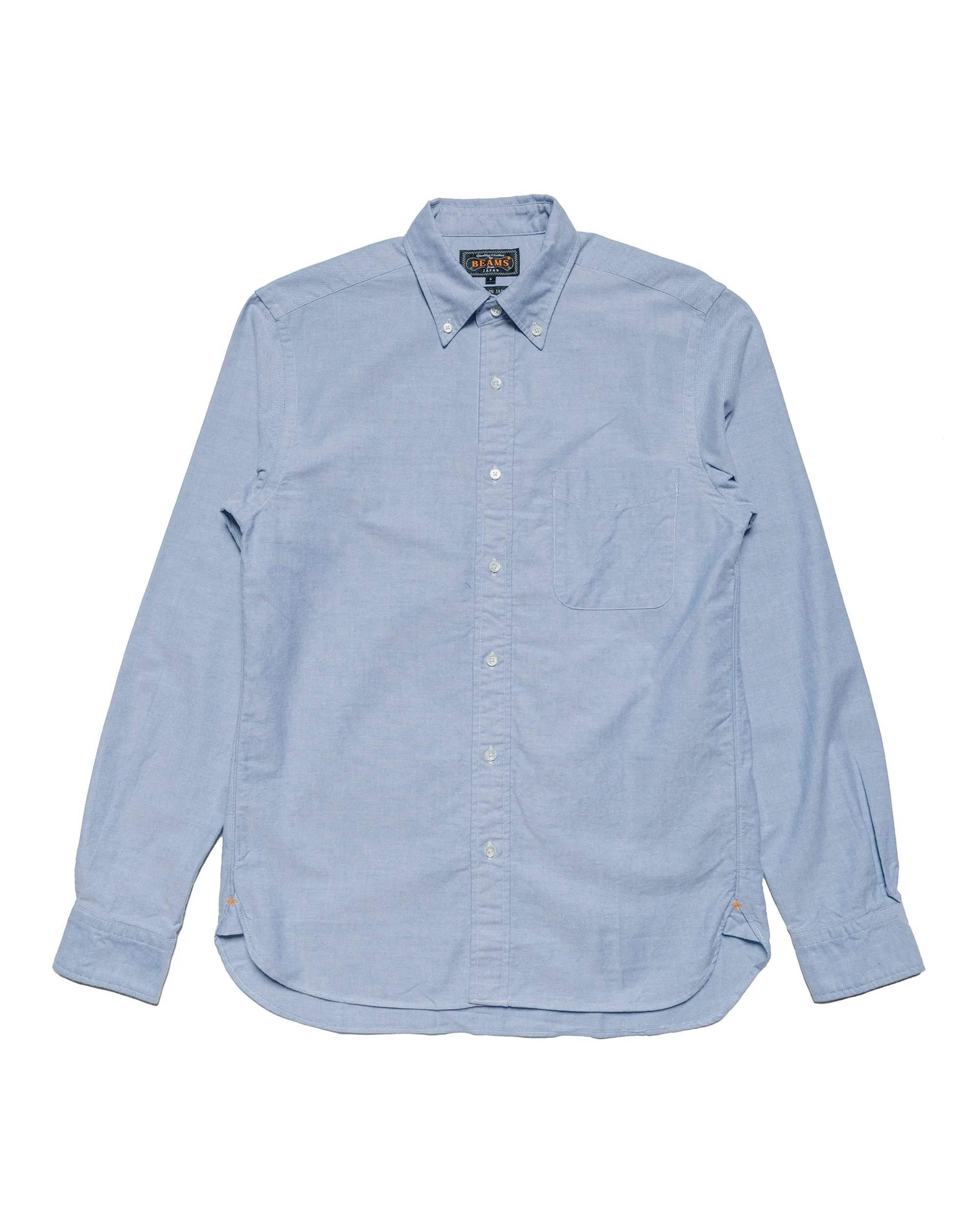 Beams Plus B.D. Oxford Blue sold by Lost & Found