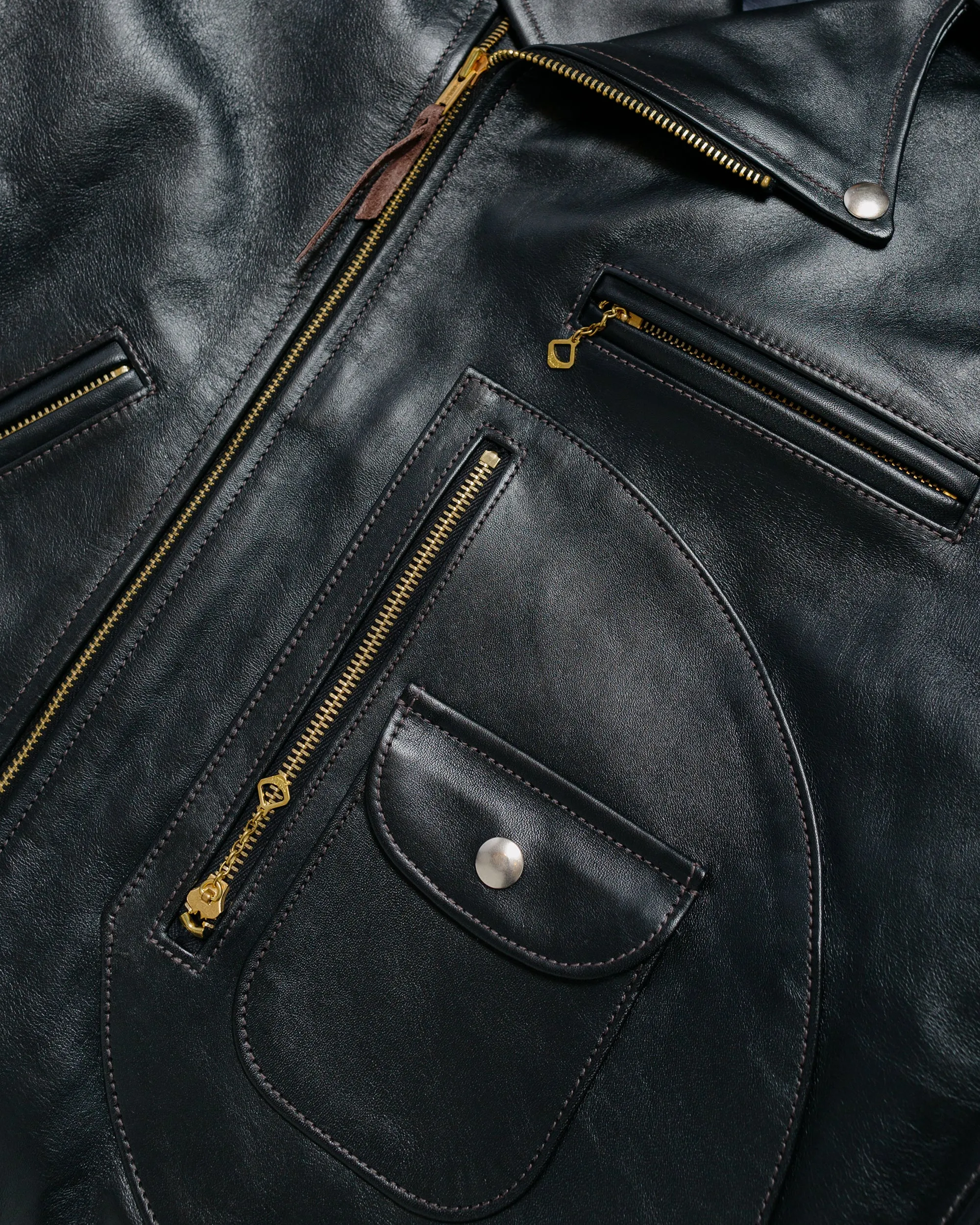 The Real McCoy's BJ21101 Buco J-24 Jacket Black sold by Lost & Found product image thumbnail 5