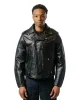 The Real McCoy's BJ21101 Buco J-24 Jacket Black sold by Lost & Found