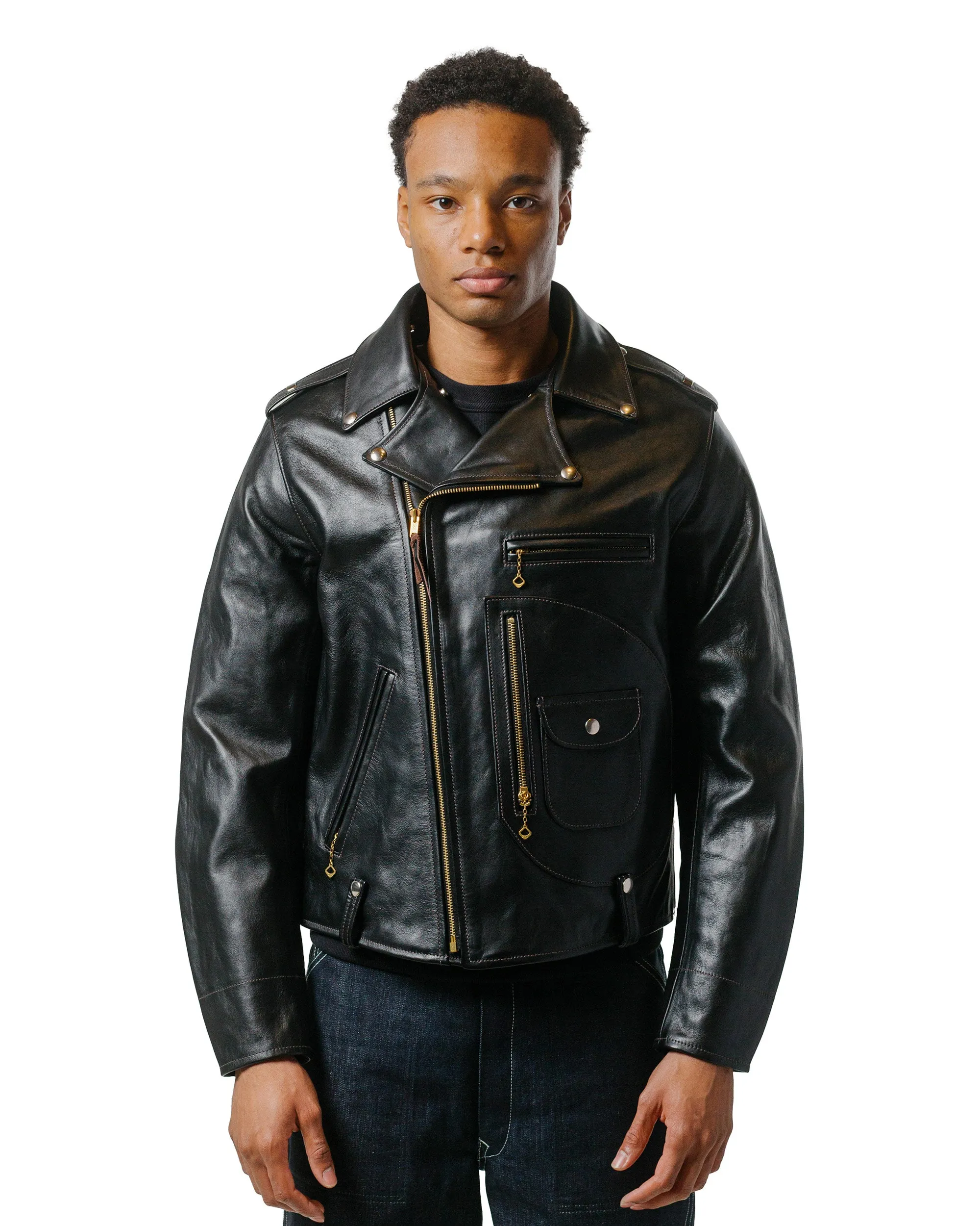 The Real McCoy's BJ21101 Buco J-24 Jacket Black sold by Lost & Found product image thumbnail 2