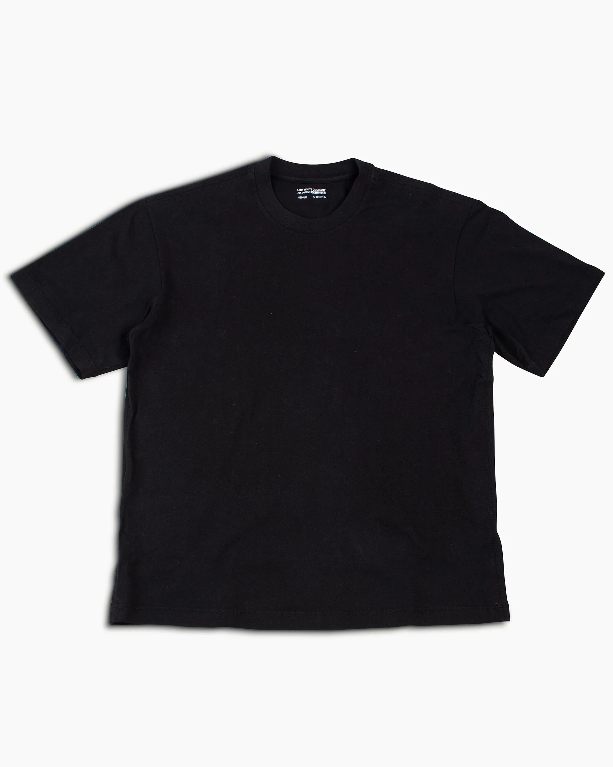Lady White Co. Athens T-Shirt Black sold by Lost & Found