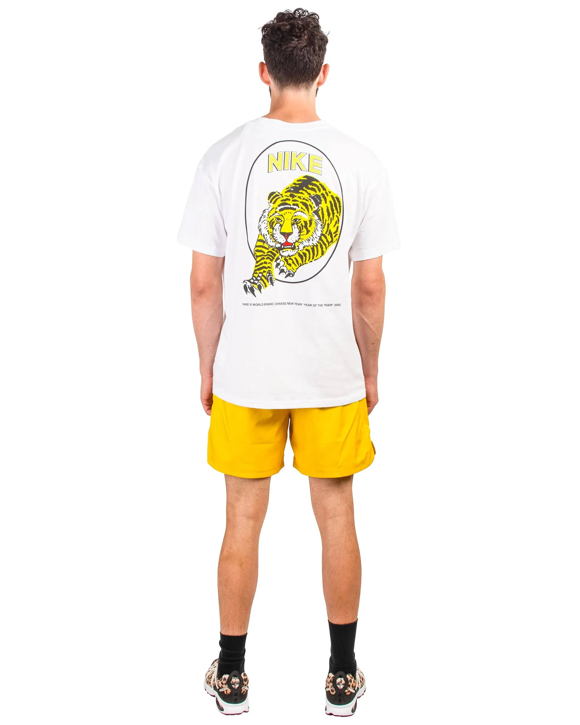 Nike Sportswear Sport Essentials Lined Flow Shorts Vivid Sulfur sold by Lost & Found product image thumbnail 3