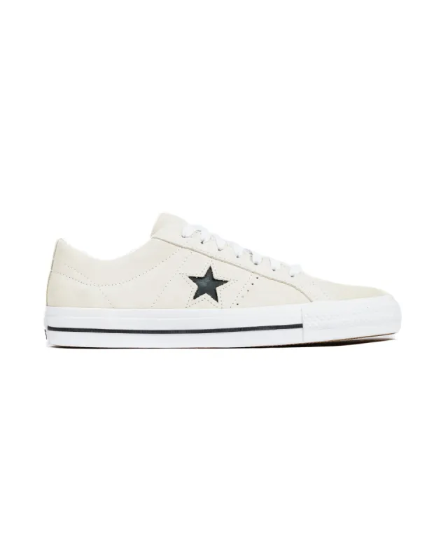 Converse One Star Pro Ox Egret 172950C sold by Lost & Found